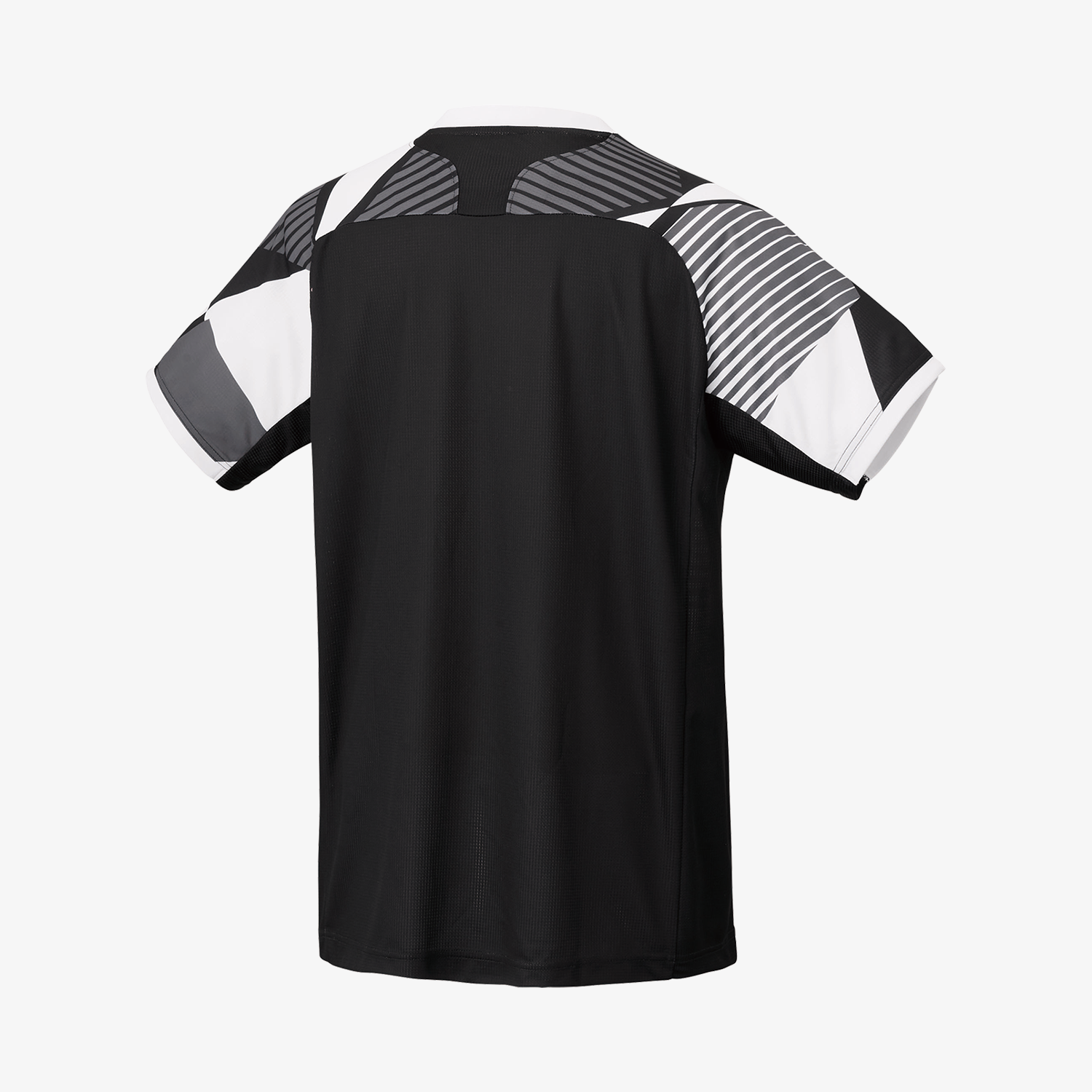 Yonex Men's Crew Neck Performance T-Shirt 10635 - Moisture Wicking, Breathable Fabric for Tennis, Badminton & Casual Wear (Black)
