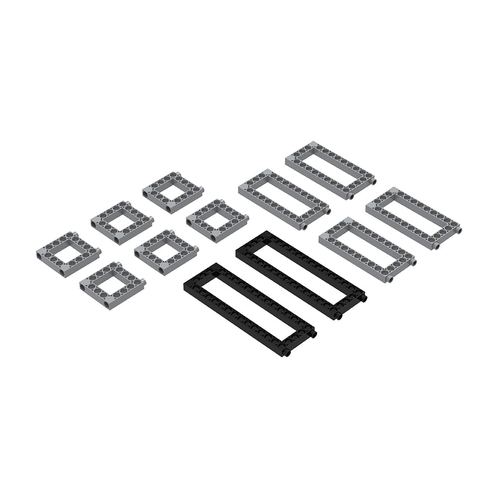 Micro:Bit Robotics Workshop Frames Component Pack - 12 Assorted Frames for STEM Education, DIY Projects & Coding Classes | Perfect for Students, Makers & Educators