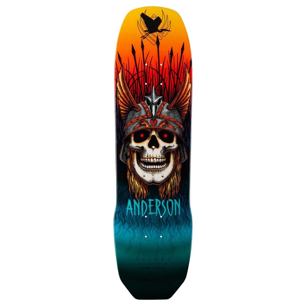 Powell Peralta Flight Deck Skateboard - High Performance Lightweight Deck for Street & Park Skating - Perfect for Tricks, Commuting & Skatepark Sessions