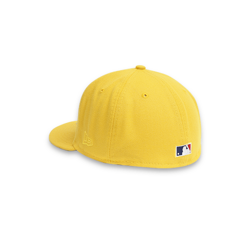 New York Yankees 1996 World Series Gold Embroidered Fitted Hat for Men - Perfect for Baseball Games, Fan Collections & Streetwear Fashion