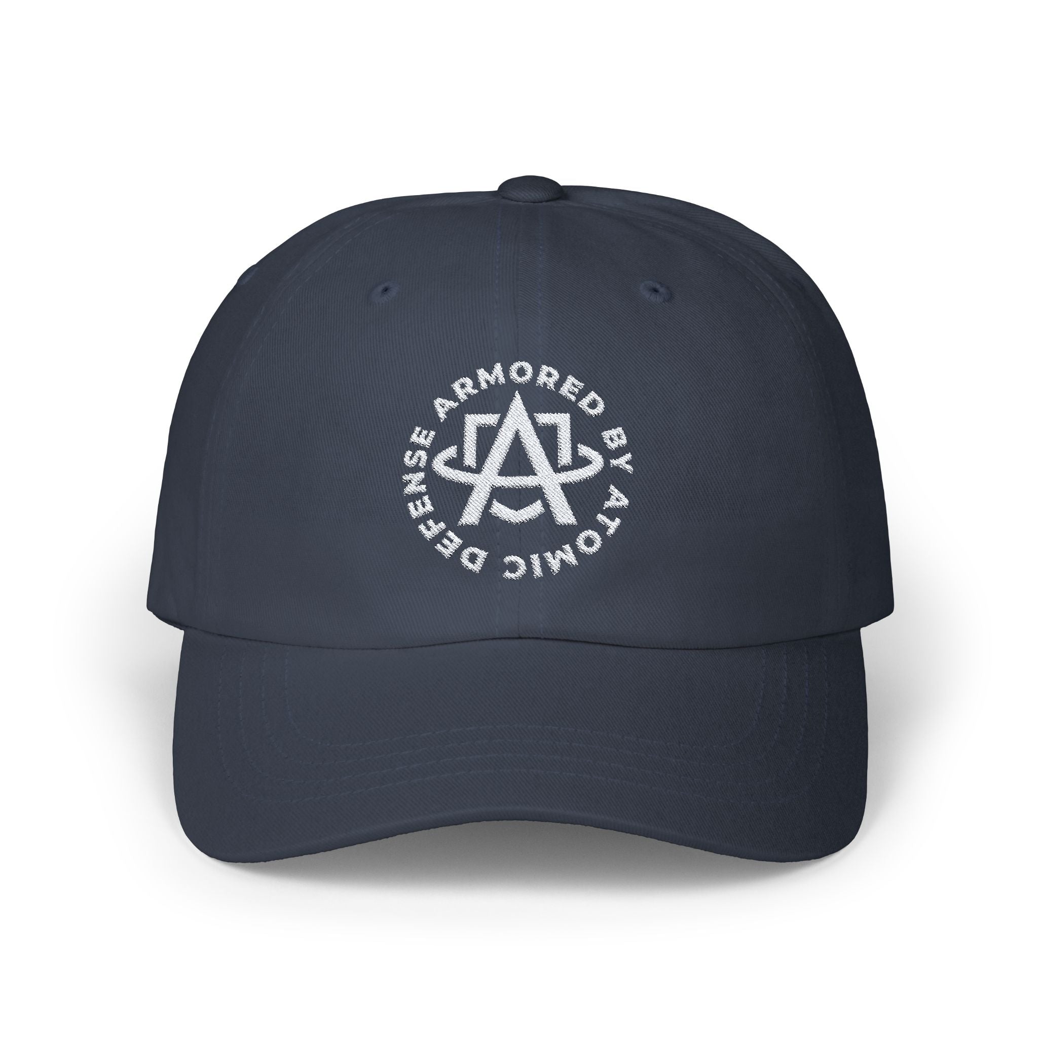 Atomic Defense Classic Dad Cap - Adjustable Cotton Baseball Hat for Men & Women - Perfect for Outdoor Activities, Sports & Casual Wear
