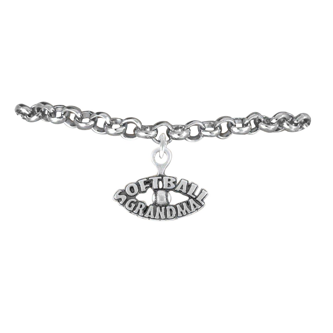 Hypoallergenic Adjustable Softball Bracelet (4-10 Inches) - Perfect Gift for Softball Moms & US Team Fans - Game Day Jewelry for Players & Supporters