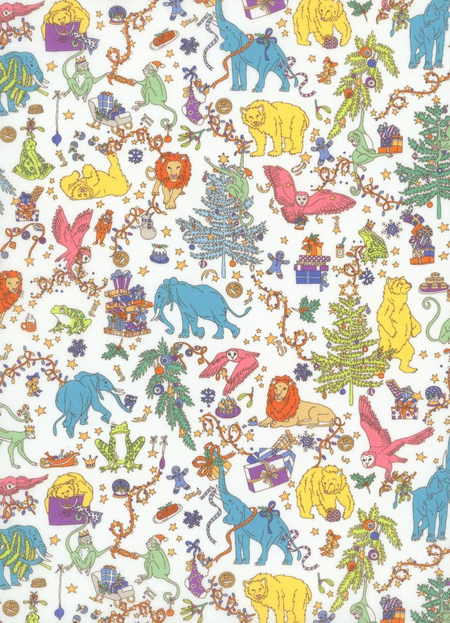 Liberty Christmas Animal Ornaments (Small) - Festive Holiday Decor for Tree, Gift, and Home Decorations