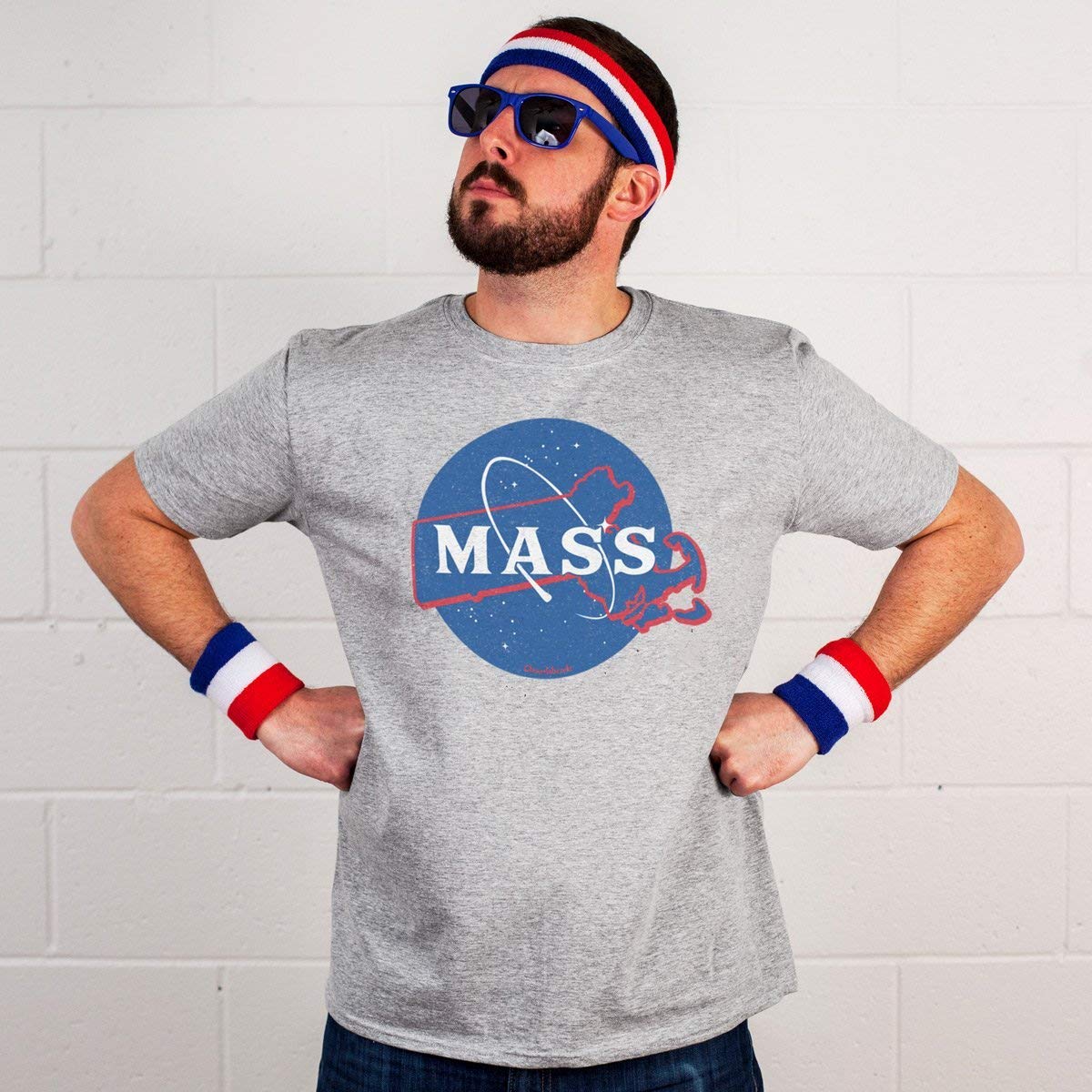 Chowdaheadz Masstronaut Vintage T-Shirt - Soft Unisex Cotton Blend Tee for Casual Wear & Gifts