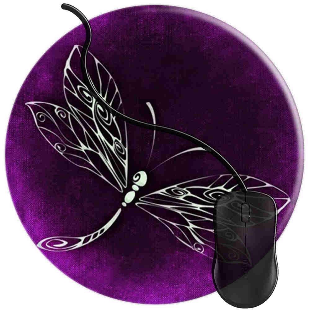 Non-Slip Gaming Mouse Pad with Dragonfly Design - Large Computer Mouse Mat for PC, Laptop & Office Use - Perfect for Work, Gaming & Home Office Setup