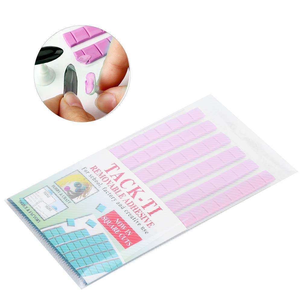 Professional Reusable Nail Adhesive Clay - Strong Viscous False Nail Tips Glue for Manicure & Nail Art - Perfect for Salon, Home Use & DIY Nail Extensions