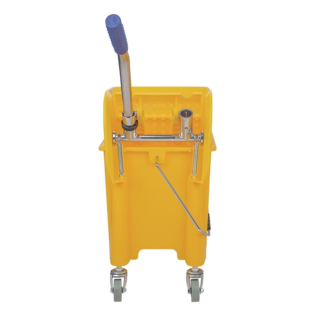 20L Yellow Cleaning Bucket with Wringer and Handle - 480x280x350mm for Home, Office & Outdoor Use