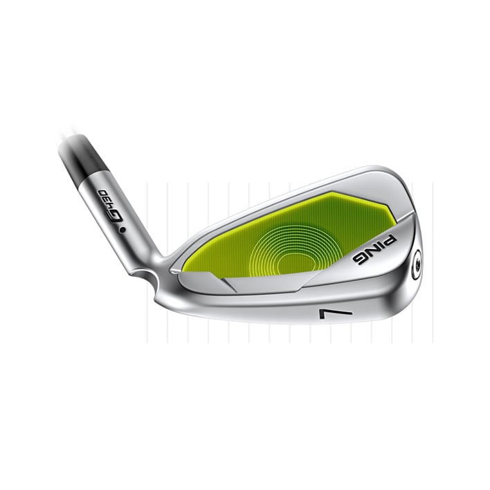 Ping G430 Right Hand Golf Irons Set with Graphite Shafts - Regular Flex (6 Iron + Wedge 45°) - Perfect for Mid-Handicap Golfers on Course Play & Driving Range Practice