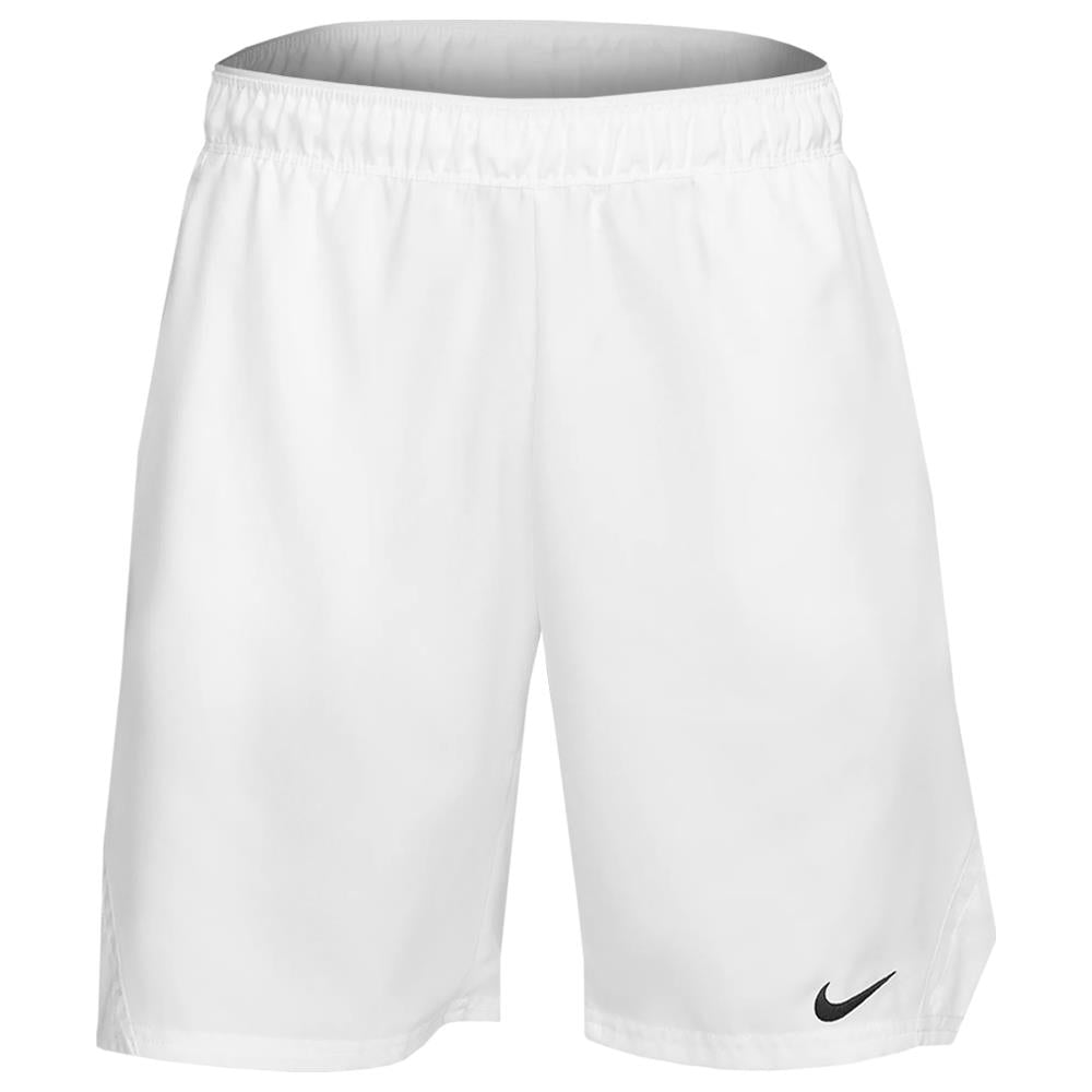 Nike Men's Victory 9 Running Shorts - White - Lightweight Athletic Shorts for Running, Gym & Workout