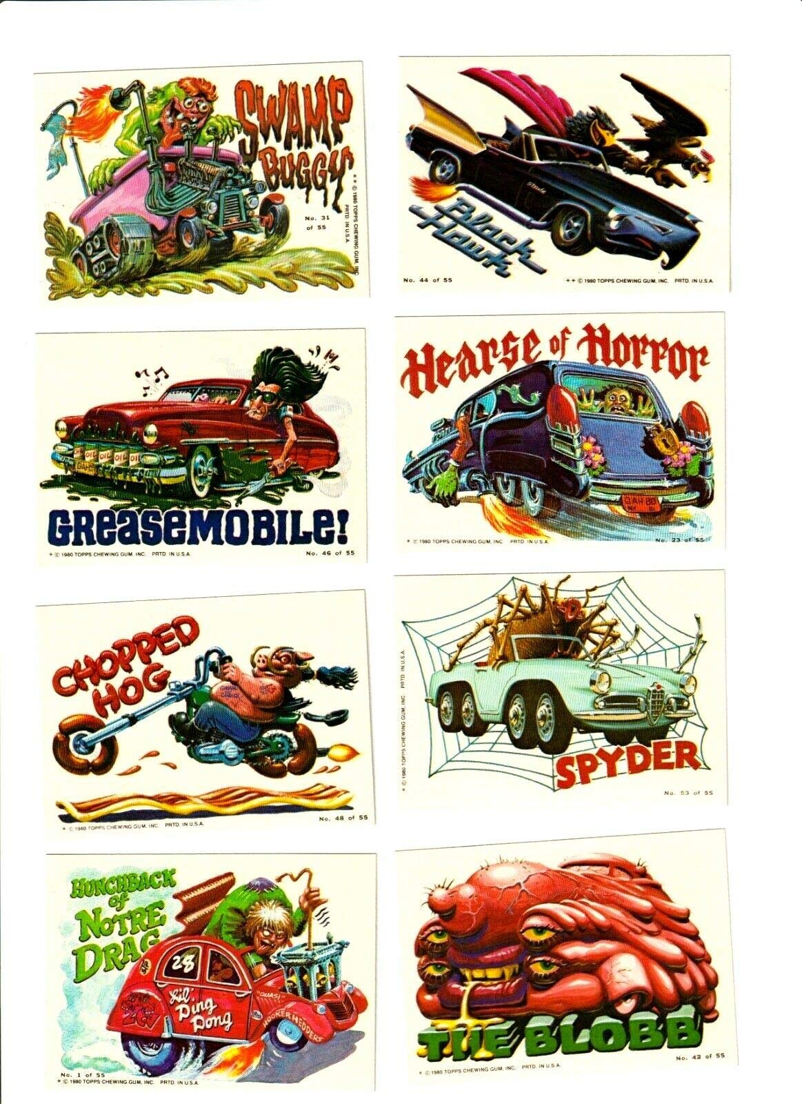 2019 Garbage Pail Kids We Hate The 90's Series - Lot of 30 Unique Collectible Stickers for Trading, Scrapbooking & Pop Culture Fans
