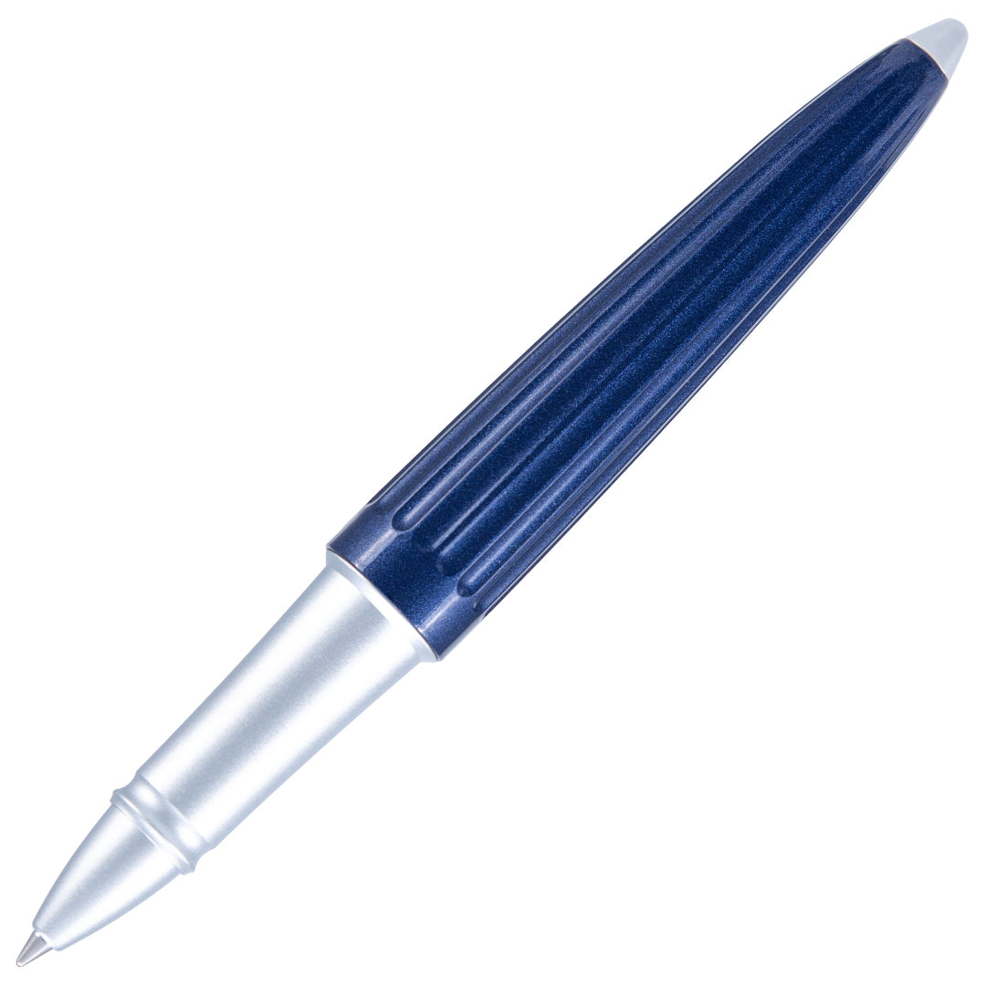Premium Diplomat Aero Midnight Blue Rollerball Pen - Smooth Writing Luxury Pen for Professionals & Gift Giving - Perfect for Office, Business Meetings & Signature Documents