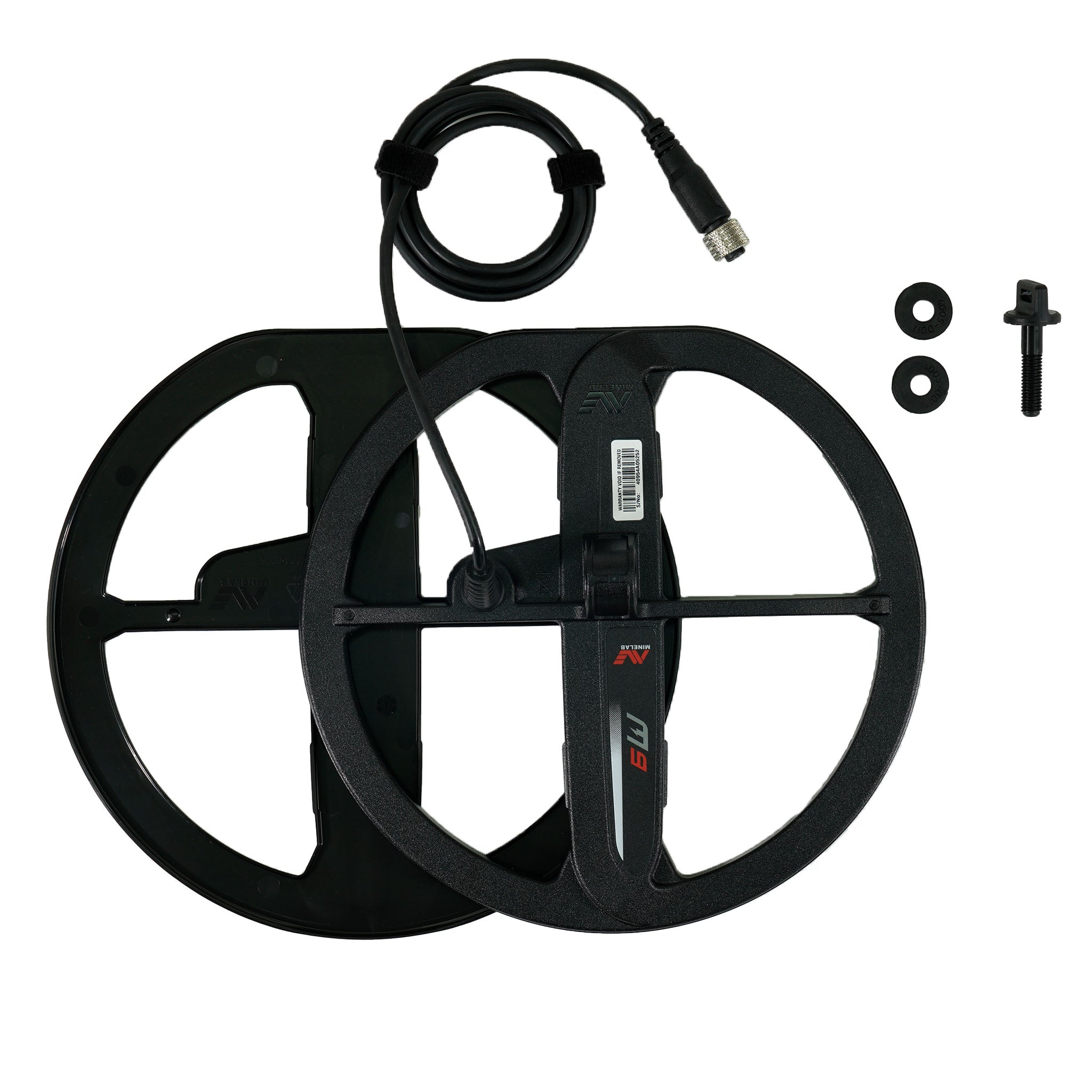 Minelab 9 Inch M9 DD Waterproof Search Coil for Manticore Metal Detector - Perfect for Beach Hunting, Gold Prospecting & Underwater Treasure Detection