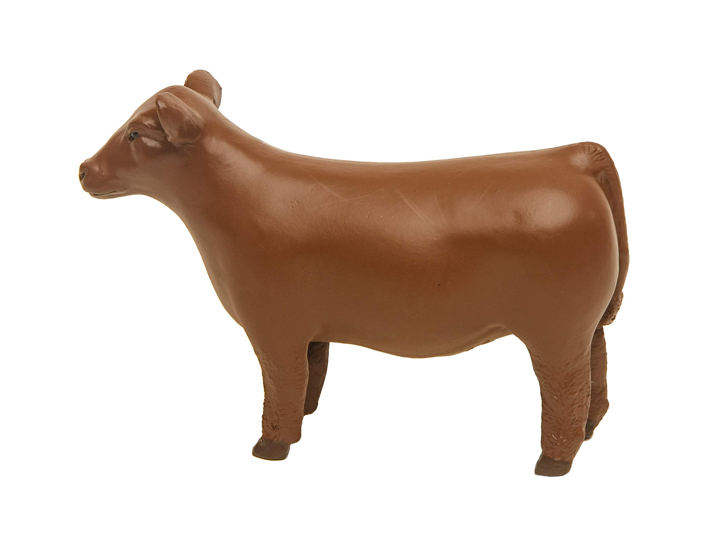 Little Buster Toys Show Steer - Brown Realistic Farm Animal Toy for Kids | Perfect for Pretend Play, Farm Themed Parties & Educational Learning