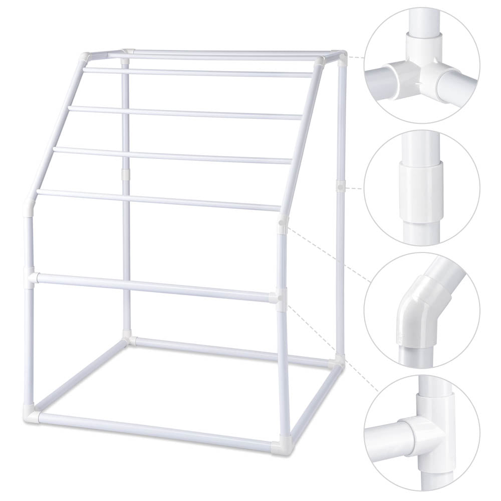 Premium Outdoor Towel Rack for Pool, Hot Tub & Spa - Rust-Resistant Hanging Organizer for Swimsuits & Beach Towels | Perfect for Backyard, Patio & Vacation Homes