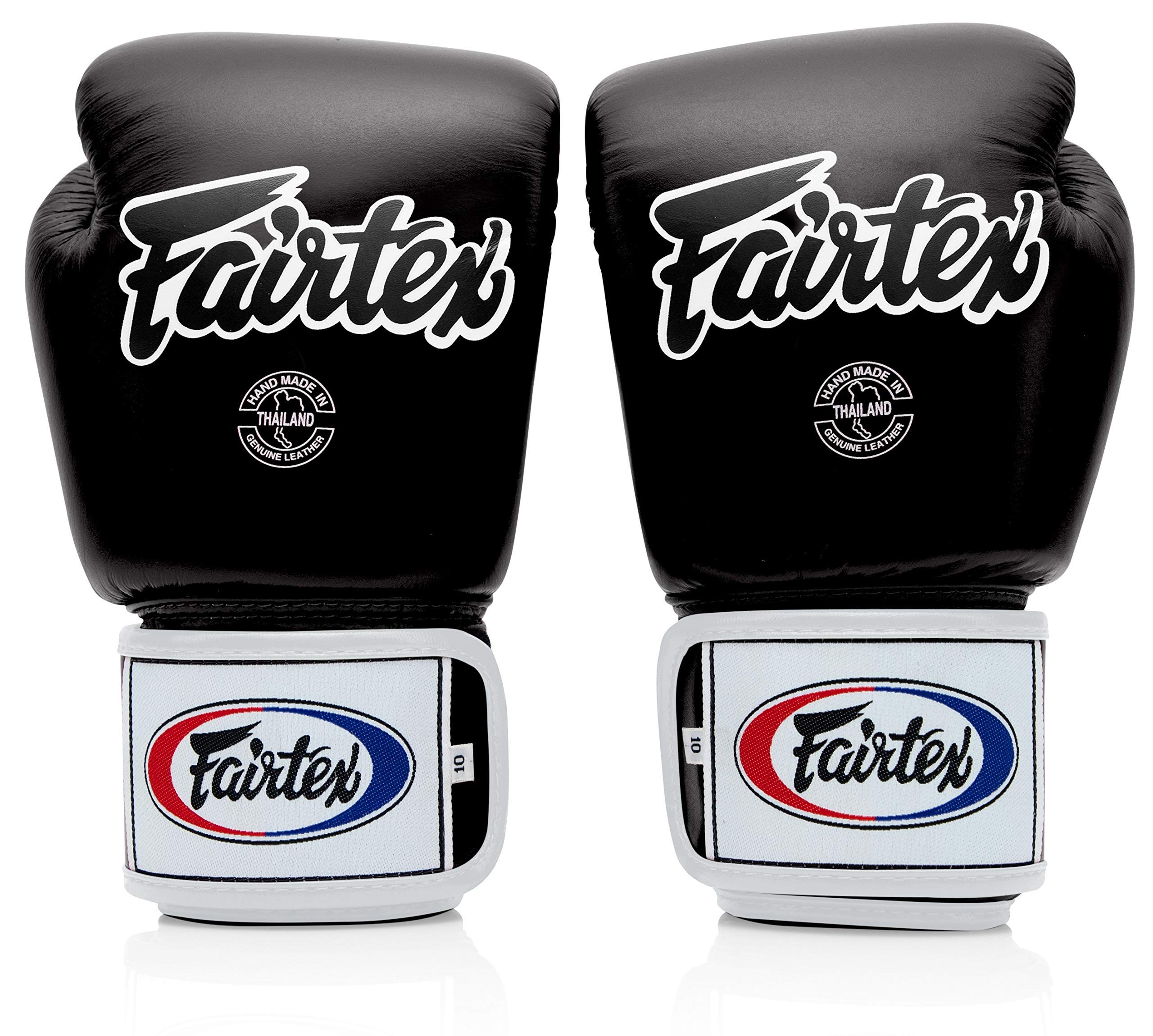 Fairtex BGV1 Muay Thai Boxing Gloves for Men, Women & Kids - Premium MMA Training & Sparring Gloves - Lightweight, Shock Absorbent for Martial Arts, Kickboxing & Fitness Training - Ideal for Gym, Home Workouts & Competition