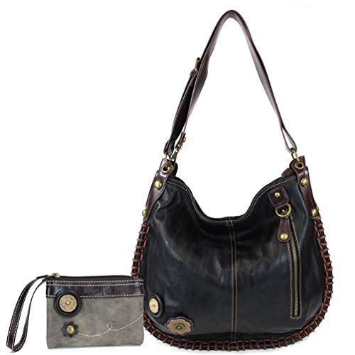 Black Hobo Only and Grey Wallet Set