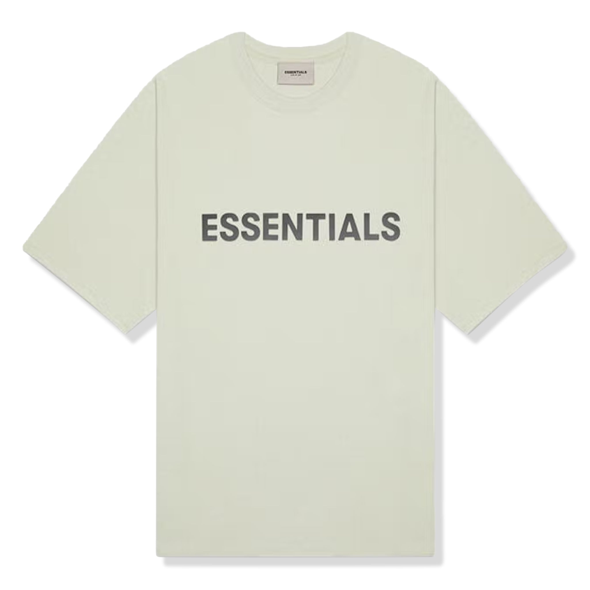 Fear of God Essentials Sage Green T-Shirt for Men - Soft Cotton Crewneck Tee for Casual Wear & Street Style Outfits