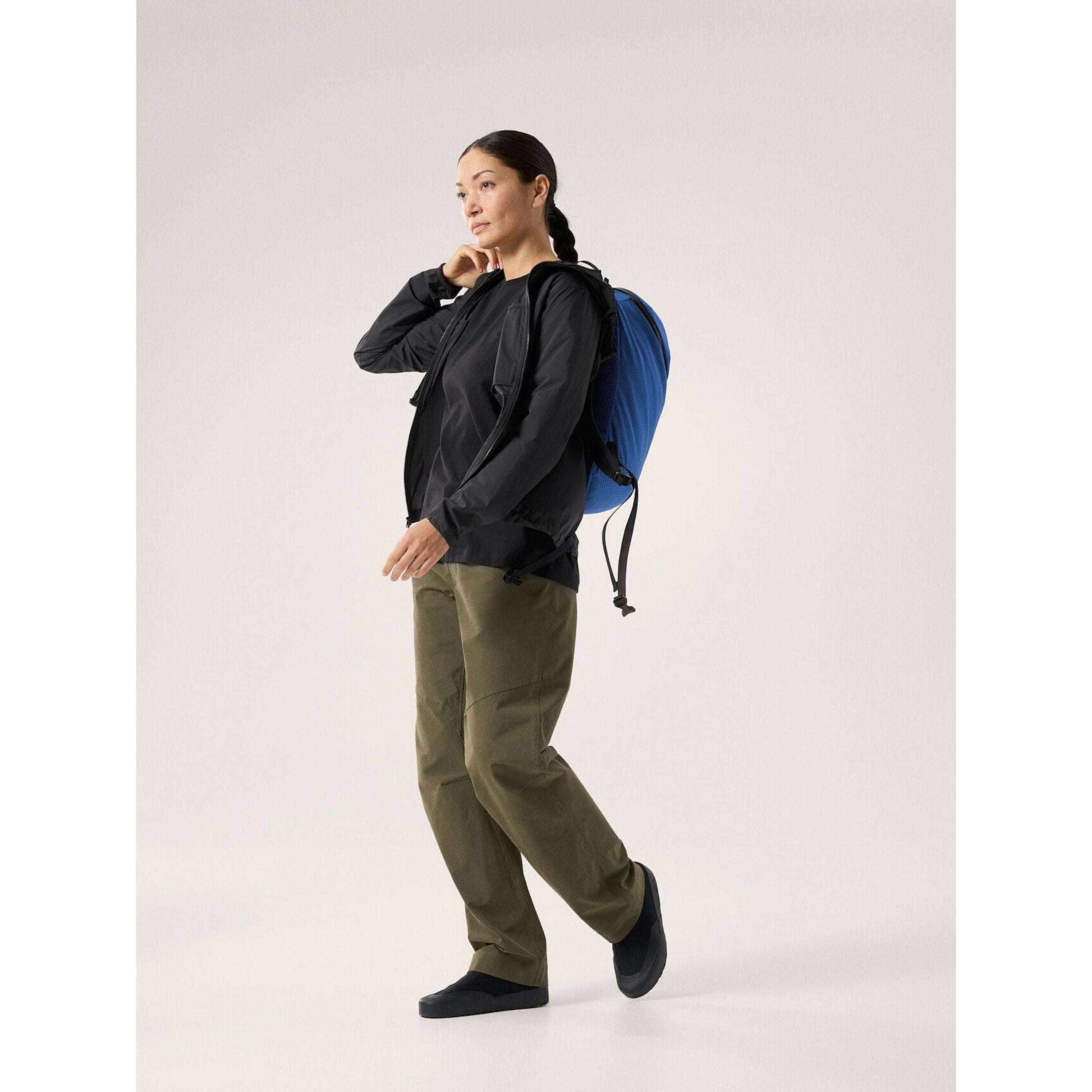 Arc'teryx Women's Kragg Cotton Short Sleeve Crew Shirt - Lightweight & Breathable for Hiking, Camping & Outdoor Adventures