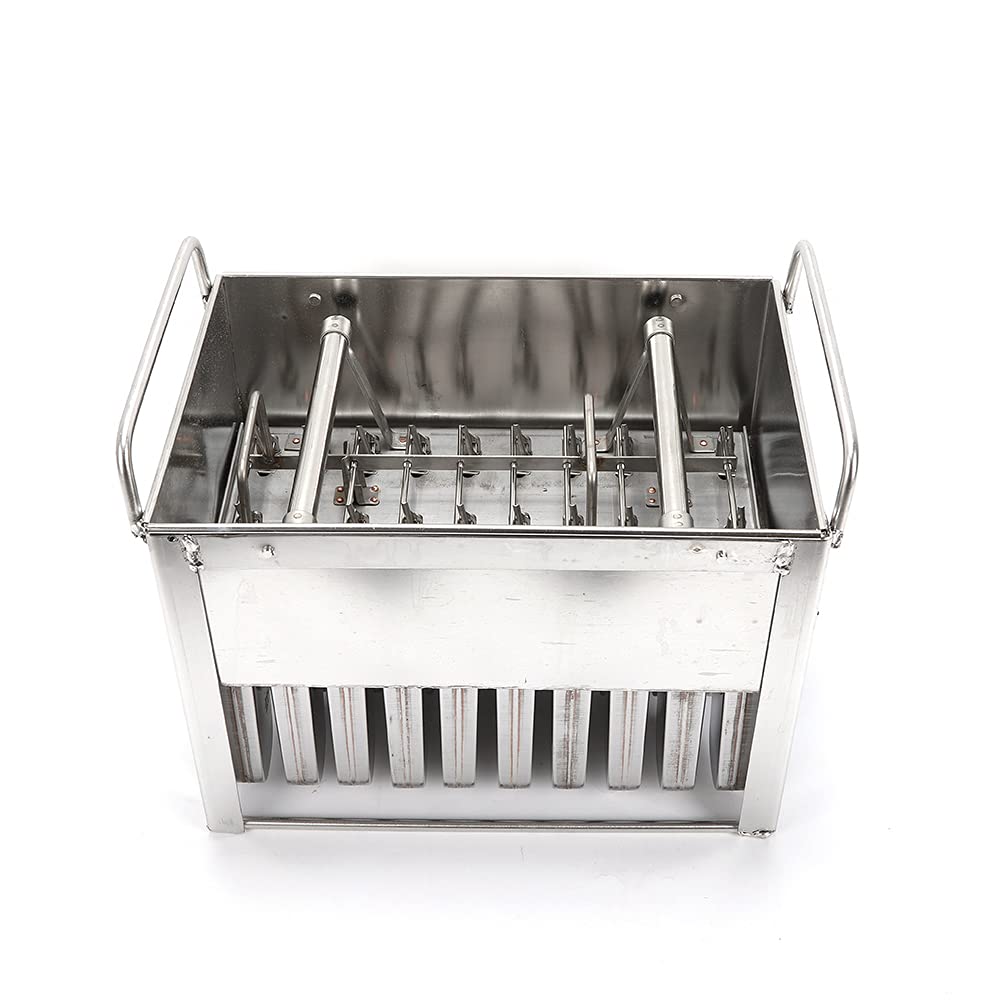 Stainless Steel Popsicle Molds Set - 30 Reusable Ice Pop Molds for Homemade Ice Cream, Commercial Kitchen Use & Fast Freezing | Perfect for Summer Treats, Party Snacks & Healthy Dessert Making