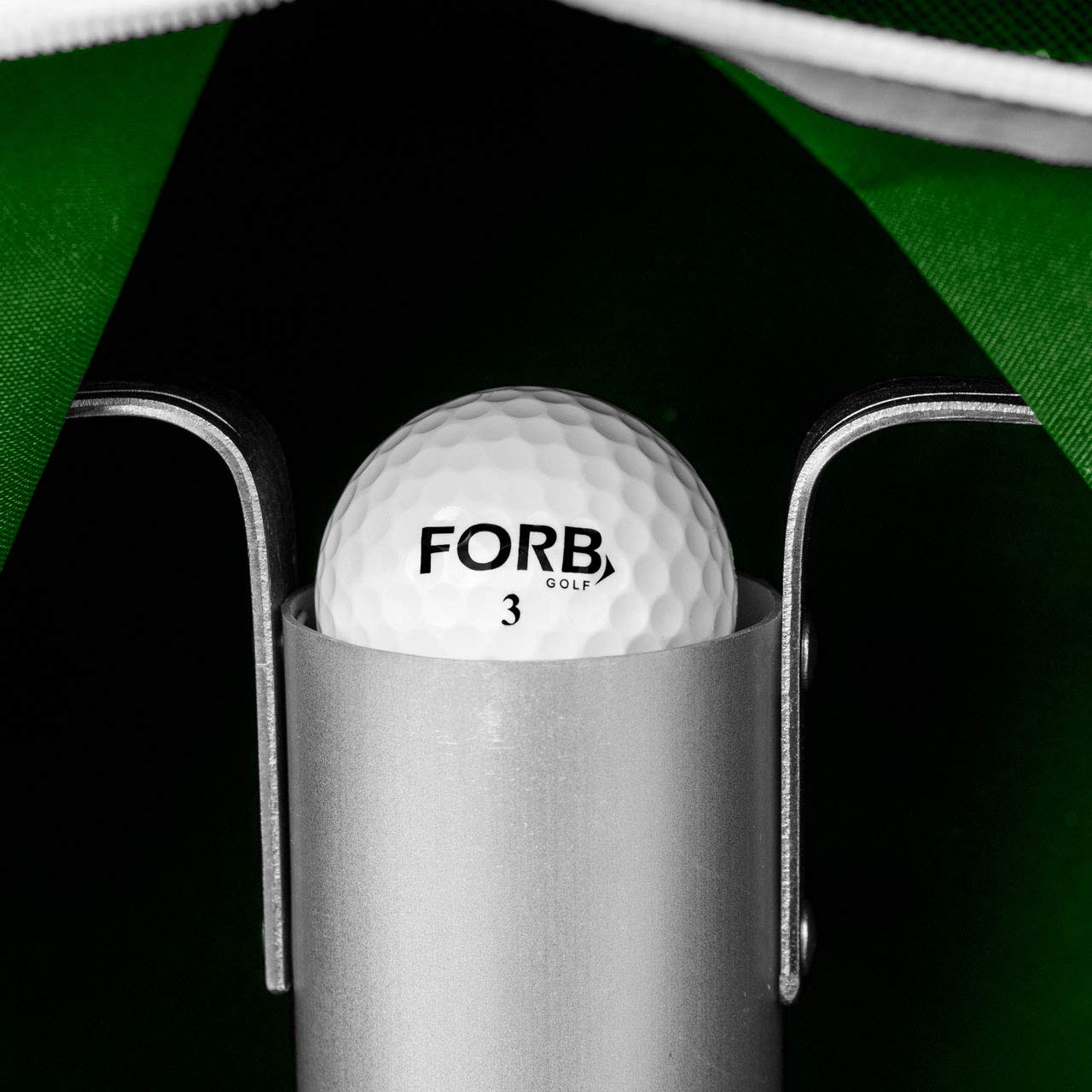 FORB Golf Shag Bag - Premium Aluminum Golf Ball Collector with 85 Ball Capacity | Perfect for Driving Range Practice & Golf Course Training