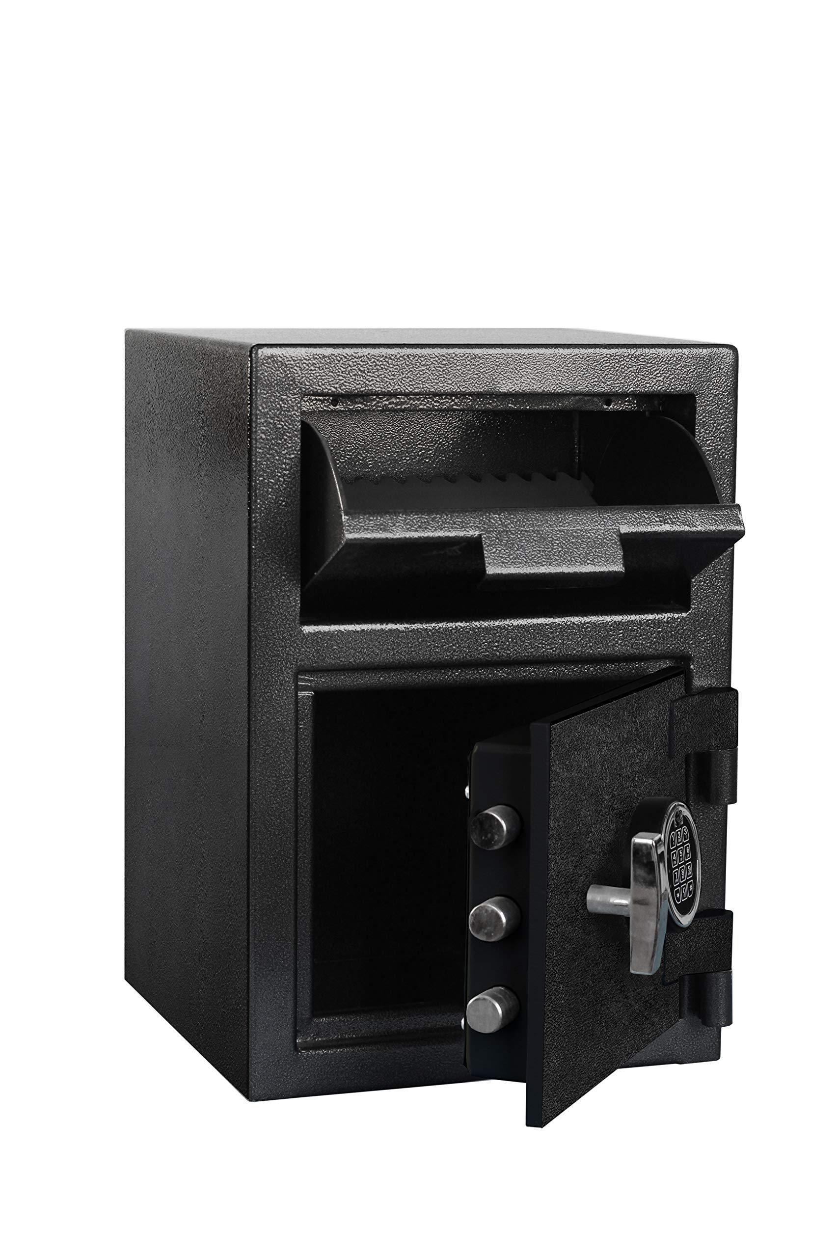 Templeton Safes Standard Depository Drop Slot Safe - Electronic Keypad with Combination Lock & Backup Key - 1.12 Cubic Feet Capacity - Ideal for Retail Stores, Offices & Cash Handling Businesses