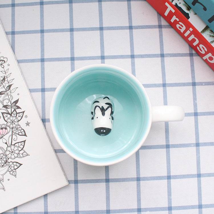 Creative 3D Coffee Mug - Unique Ceramic Cup for Home & Office Use - Perfect Gift for Coffee Lovers