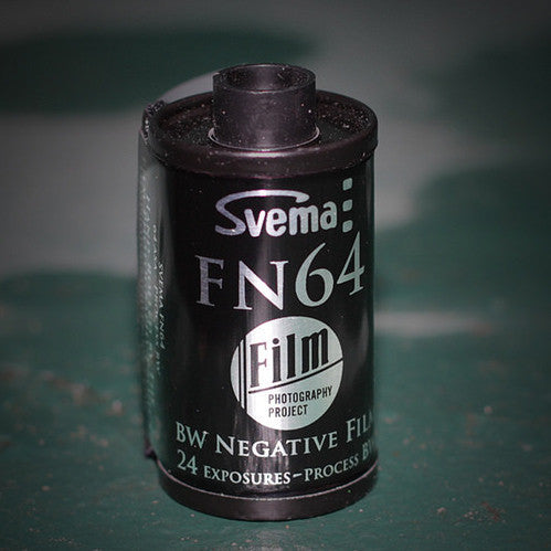 Svema FN64 35mm Black & White Film - 1 Roll for Classic Photography & Vintage Camera Enthusiasts