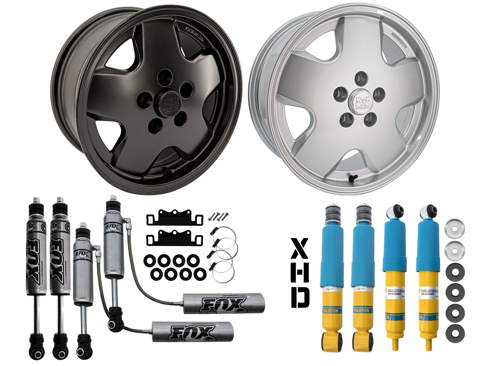 Eurovan Lift & Level Kit - Heavy Duty Suspension Upgrade for Improved Off-Road Performance | Perfect for Camping, Overlanding & Adventure Travel