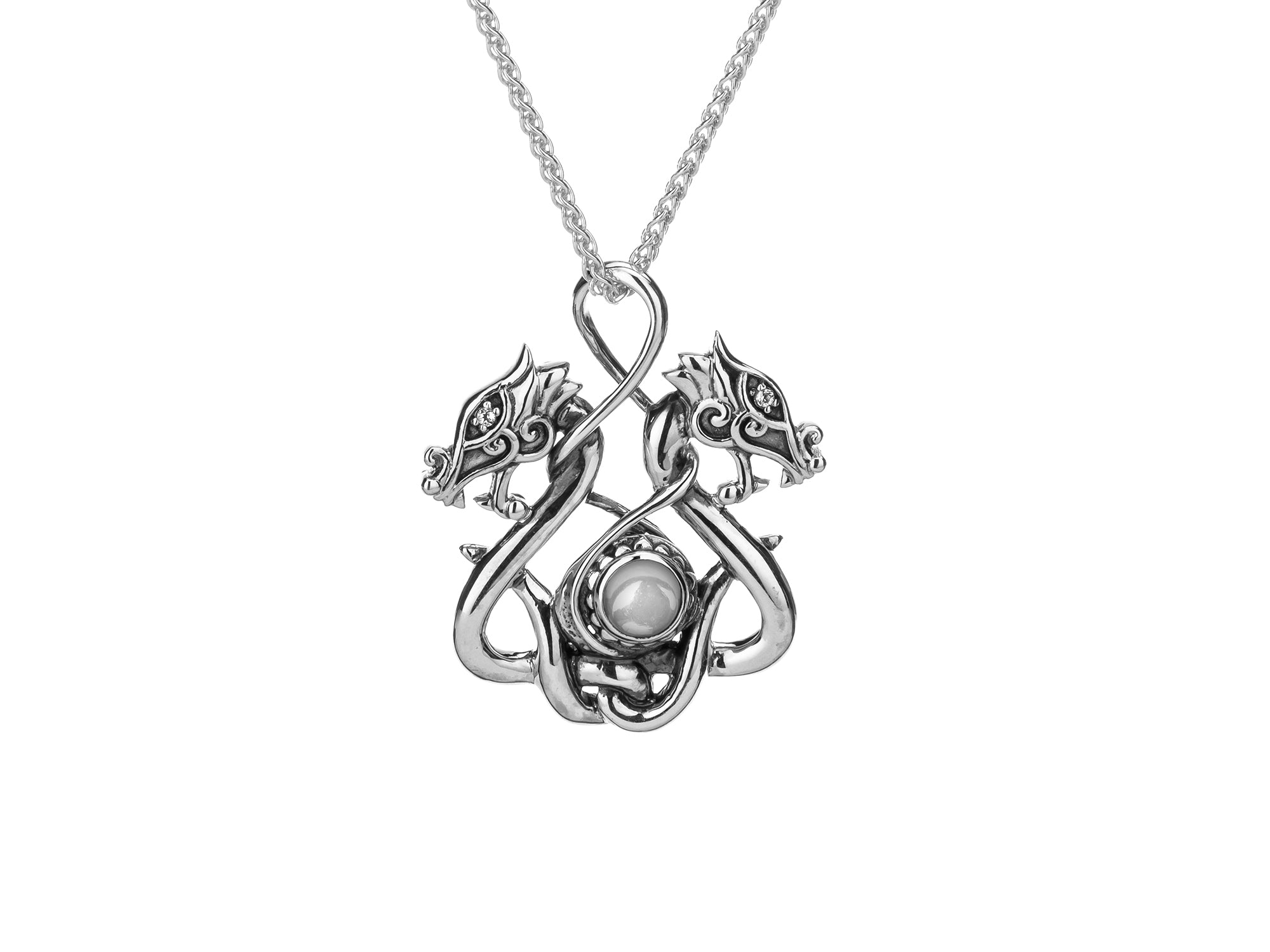 Large Dragon Pendant Necklace - Exquisite Handcrafted Jewelry for Men & Women - Perfect for Cosplay, Fantasy Lovers & Gift Giving