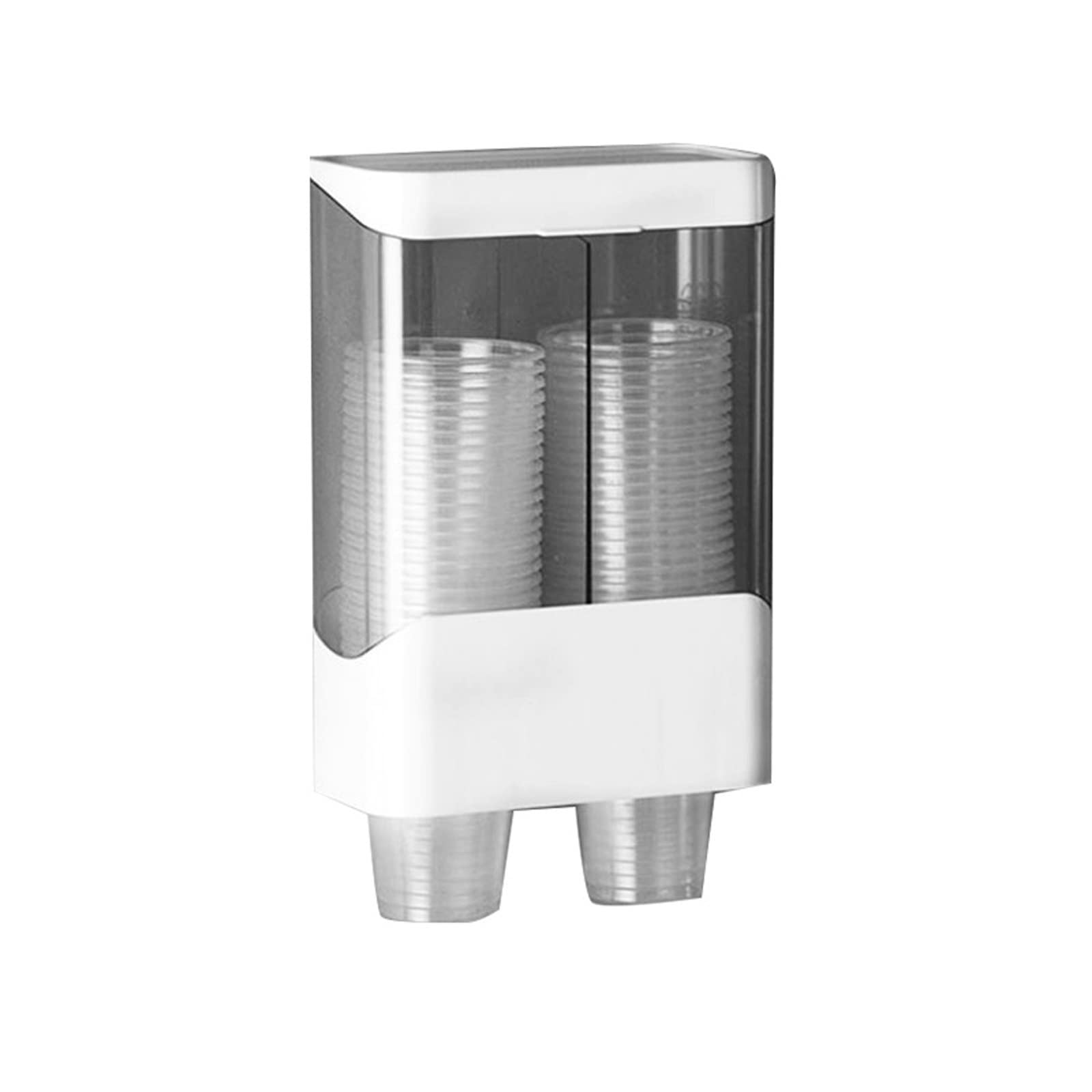 Wall-Mounted Pull Type Disposable Paper Cup Dispenser - Waterproof & Dustproof Bathroom Cup Holder for Home, Office, and Public Restrooms | Ideal for Handwashing Stations, Water Coolers, and Hygiene Areas