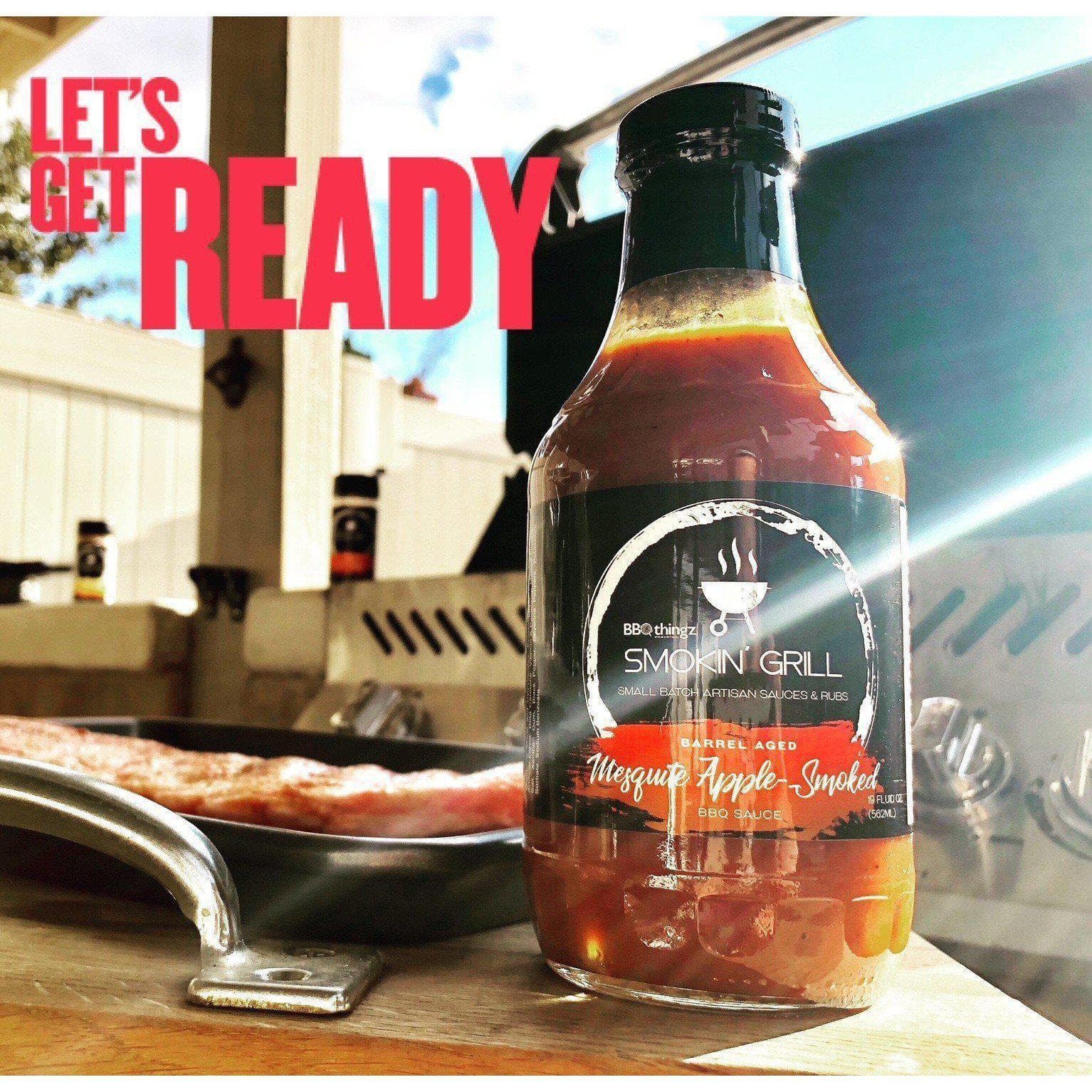 Best BBQ Marinade Gift Set - 6 Award-Winning BBQ Sauces, Hot Sauces & Dry Rubs Combo | Perfect for Grilling, Camping, Backyard Parties & Gifts