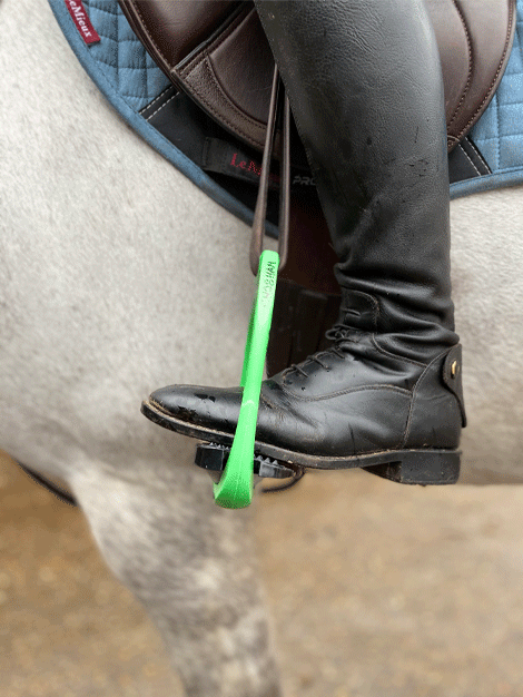 Flex On Safe On Stirrups - Try Before You Buy - Perfect for Equestrian Riding, Horse Training & Stable Safety