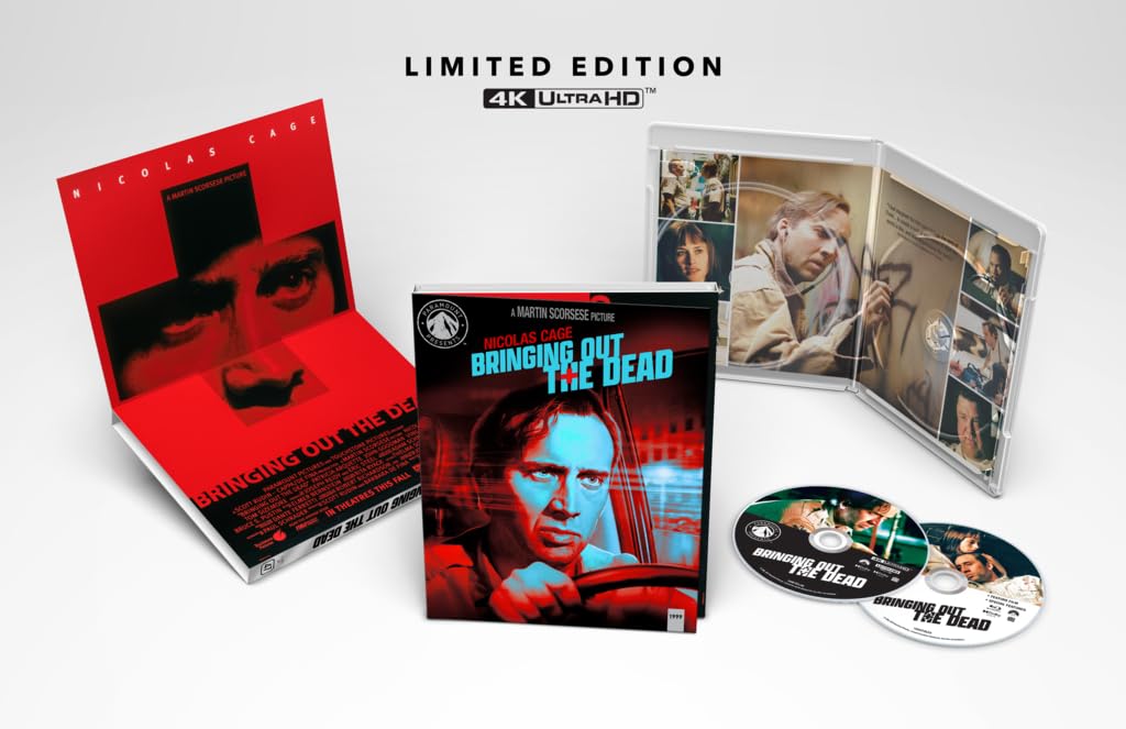 Paramount Presents: Bringing Out the Dead 4K UHD + Blu-Ray + Digital Copy | Collector's Edition | Perfect for Movie Nights & Home Theater Enthusiasts