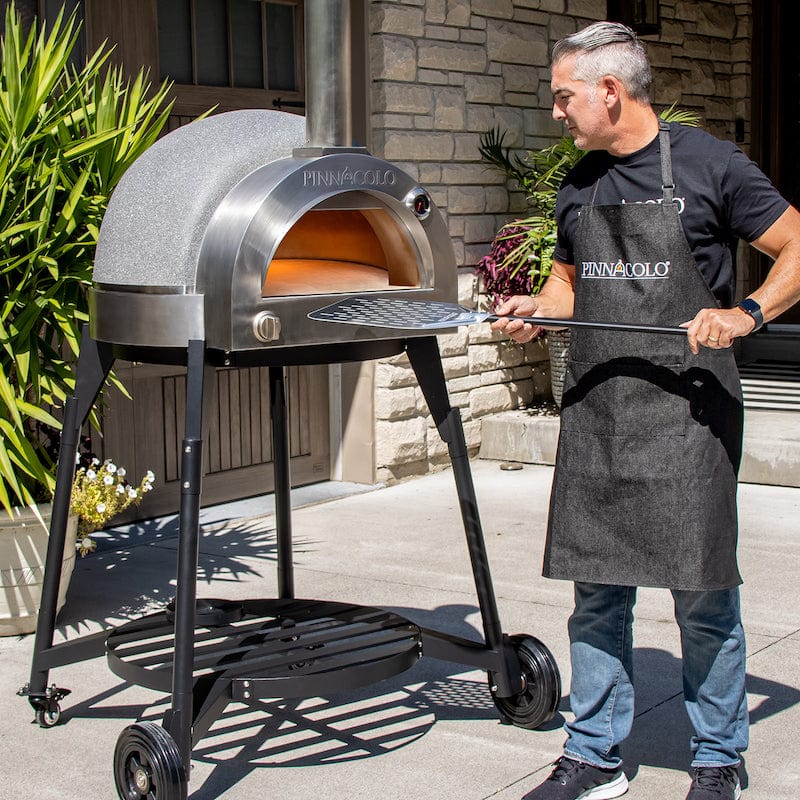 Pinnacolo L'Argilla Clay Gas Pizza Oven - Portable Outdoor Pizza Maker for Backyard, Camping & Parties | Authentic Wood-Fired Taste with Convenient Gas Power