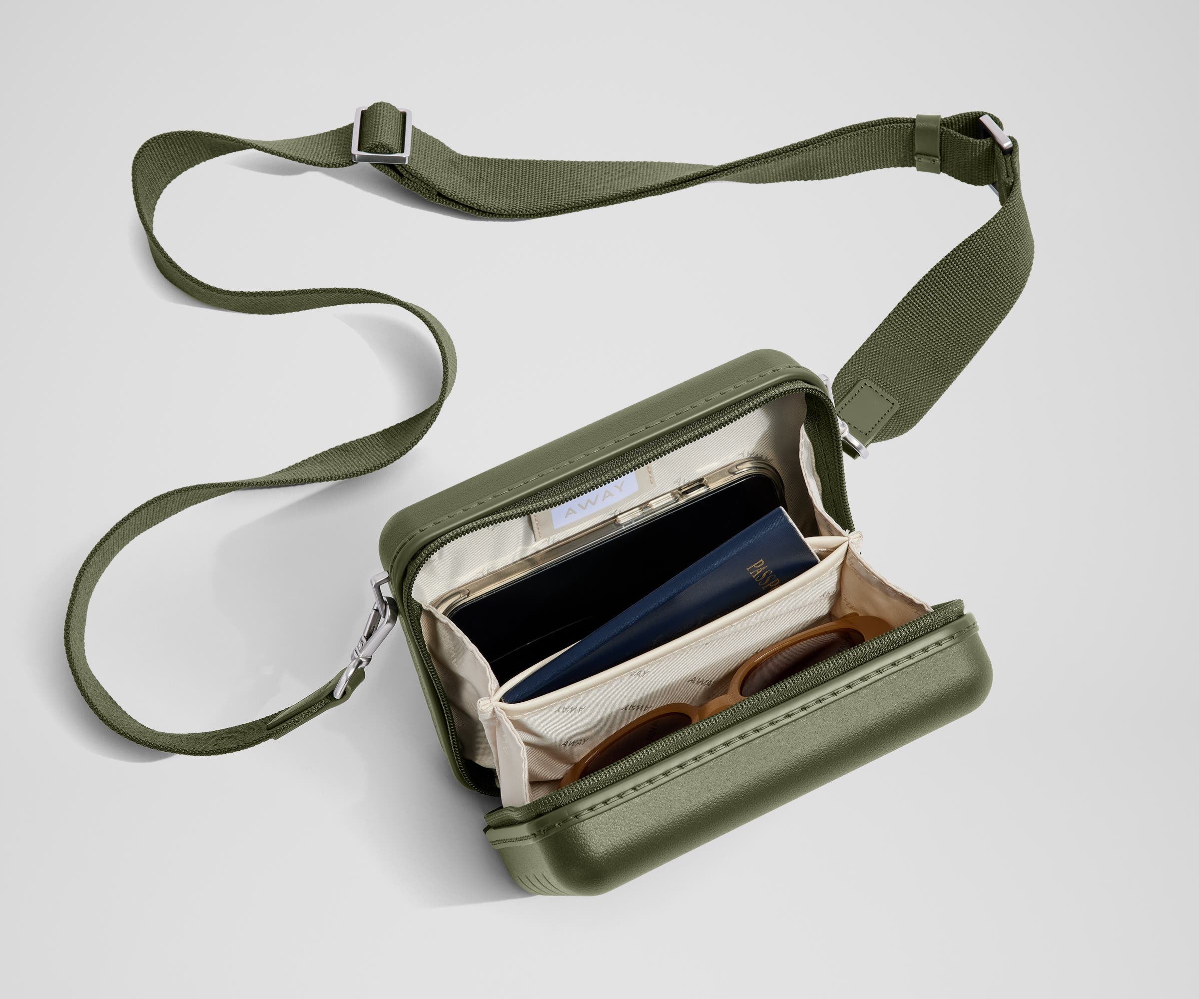 Stylish Olive Green Mini Crossbody Bag for Women - Perfect for Travel, Shopping & Everyday Use