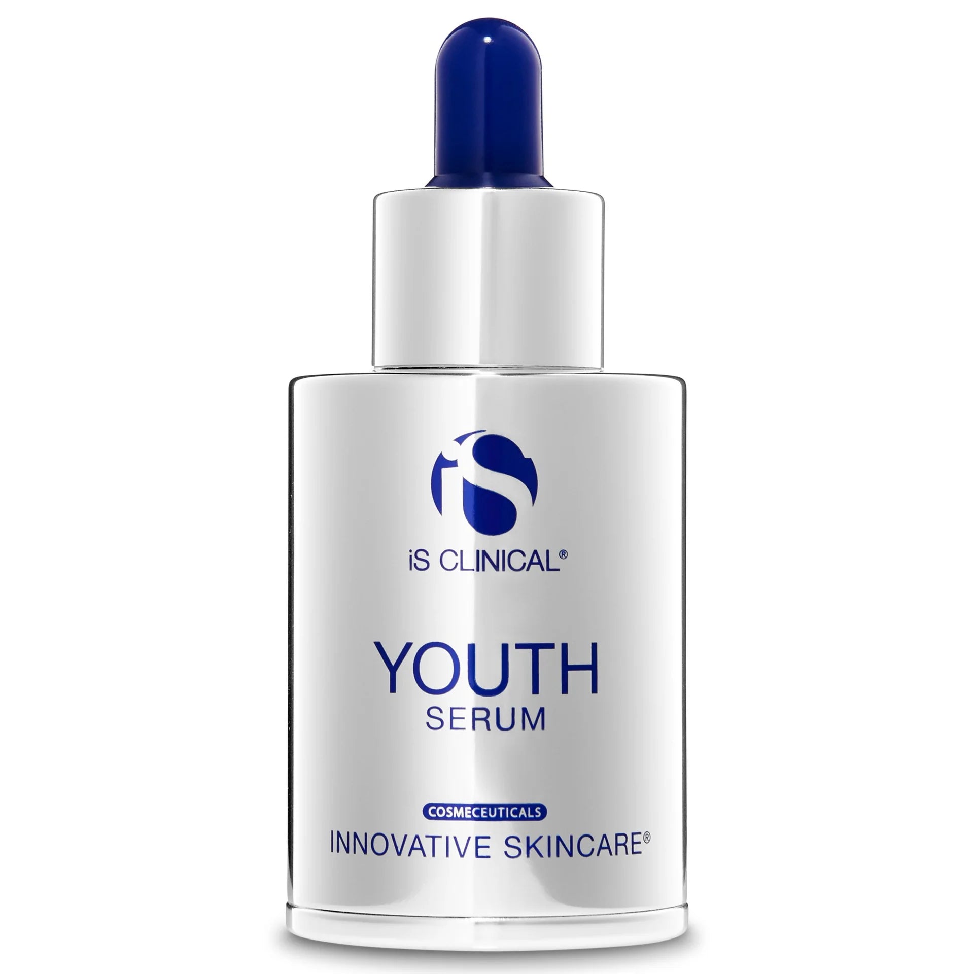 iS Clinical Youth Serum - Anti-Aging Face Serum with Hyaluronic Acid & Vitamin C for Wrinkles & Fine Lines - Perfect for Daily Skincare Routine & Nighttime Use