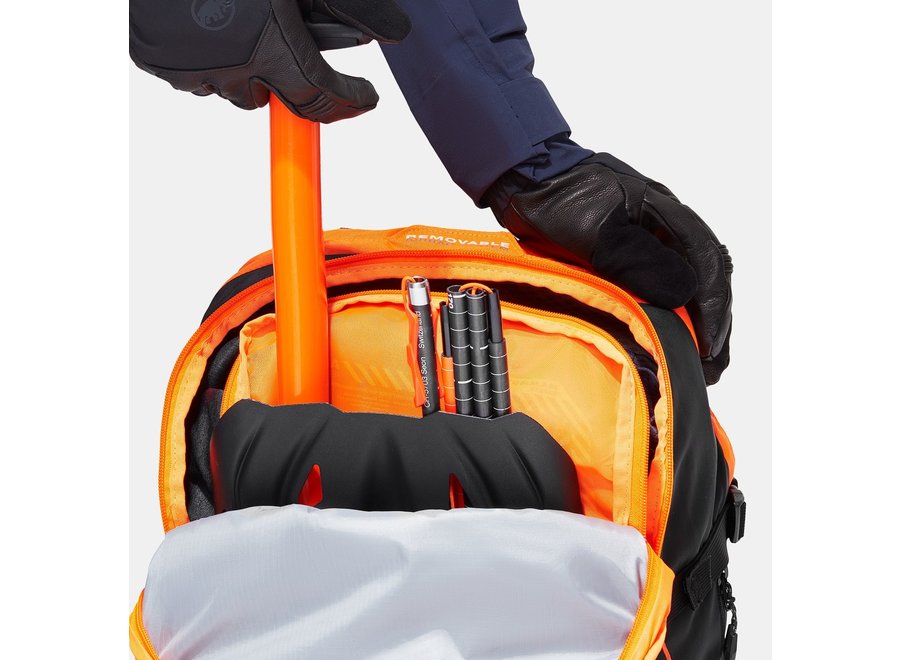 Mammut Tour 40 Removable Airbag 3.0 Ready Backpack - Black | Lightweight Hiking & Ski Mountaineering Gear for Outdoor Adventures