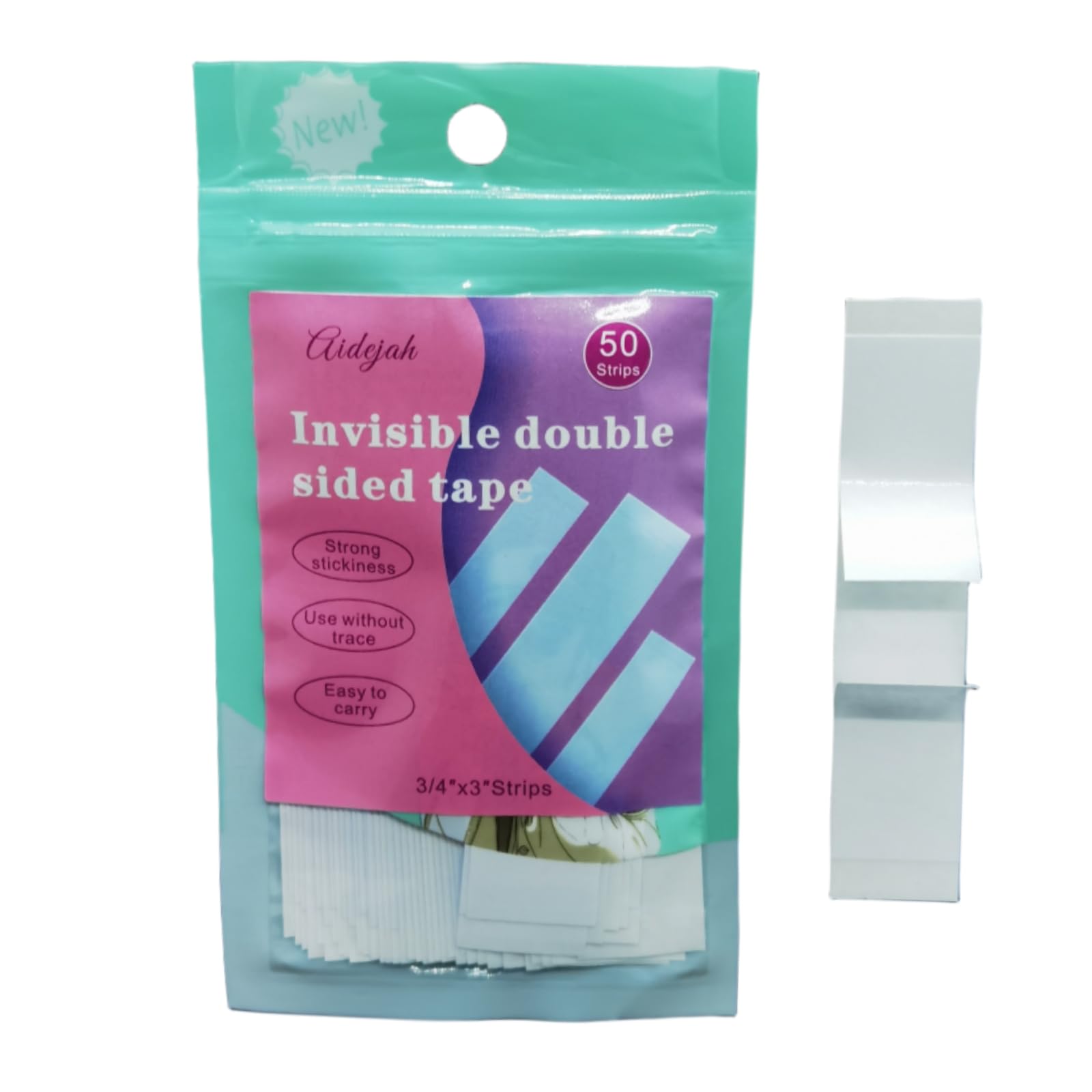 Double Sided Tape for Clothes - Strong Body Tape for Dresses, Fashion & Dance - Boob Tape & Wardrobe Tape for Secure Fit - Perfect for Weddings, Performances & Daily Use