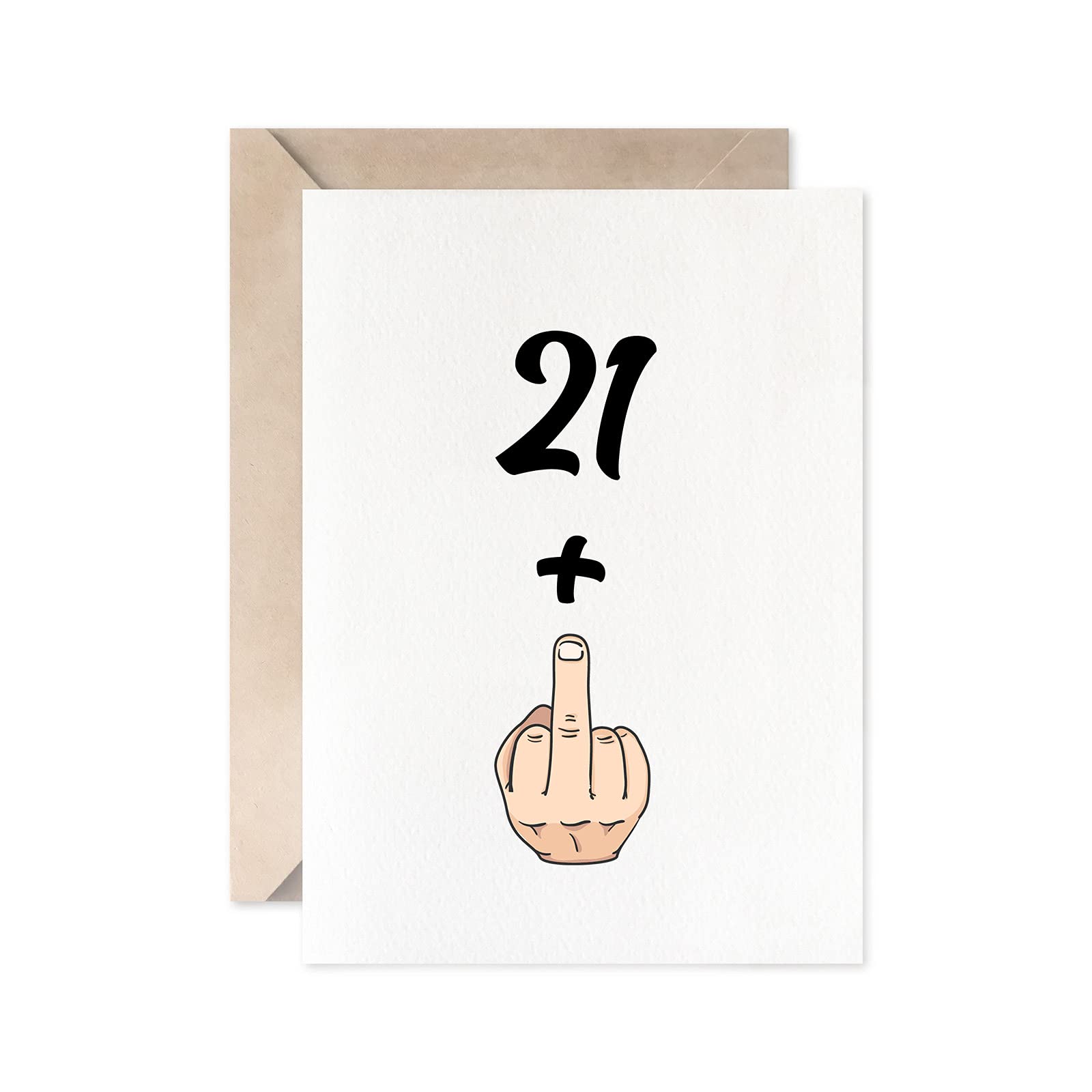 Funny 22nd Birthday Card for Women & Men | 21+1 Joke Birthday Gift | Perfect for 22nd Birthday Celebrations & Gag Gifts