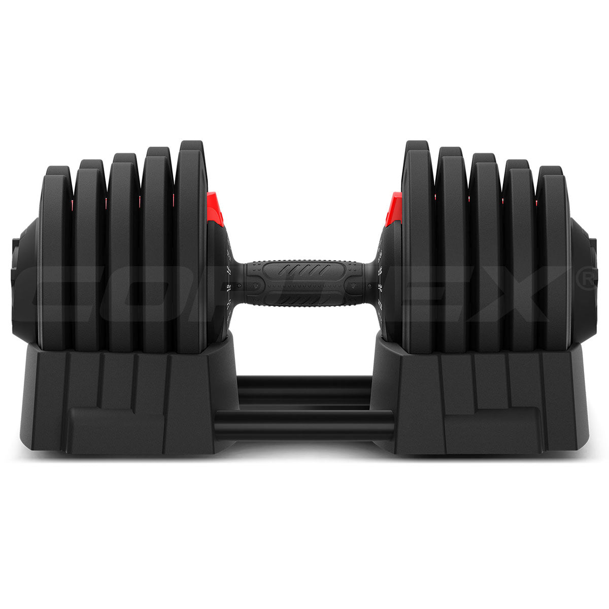 Cortex Revolock V2 40kg Adjustable Dumbbell & Barbell Combo Set - Home Gym Strength Training Equipment for Weight Lifting, Bodybuilding & Fitness Workouts
