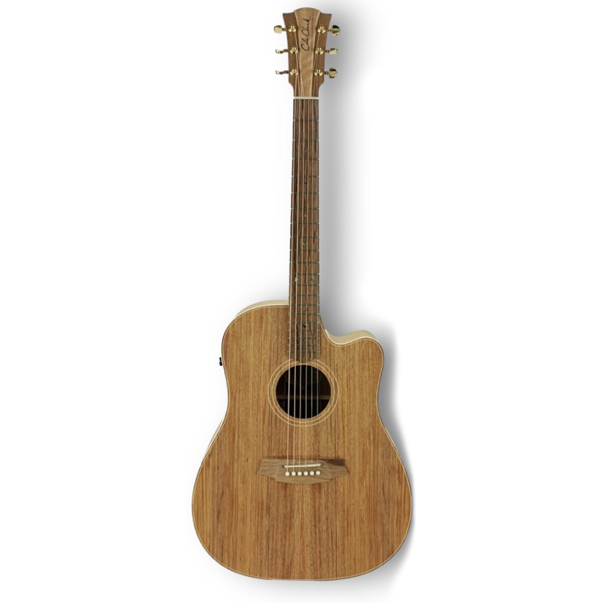 Cole Clark CCFL2EC BLBL FL Series Acoustic Guitar - Premium Blackwood Tonewood for Professional Musicians & Performers | Perfect for Live Gigs, Studio Recording & Travel Performances
