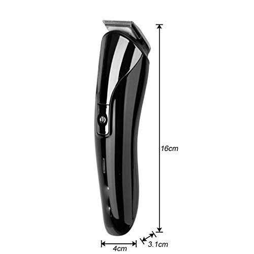Professional 6-in-1 Rechargeable Electric Hair Clipper for Men - Beard, Nose & Ear Trimmer with Multiple Attachments | Perfect for Home Grooming, Barber Shops & Travel Use