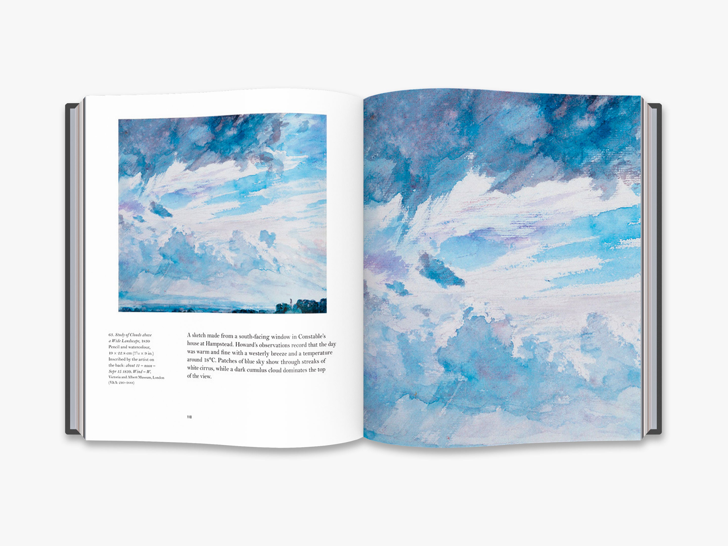 Constable's Skies - John Constable Landscape Art Print | Romantic Era Paintings | Artists In Focus Collection | Wall Decor for Living Room, Office & Gallery