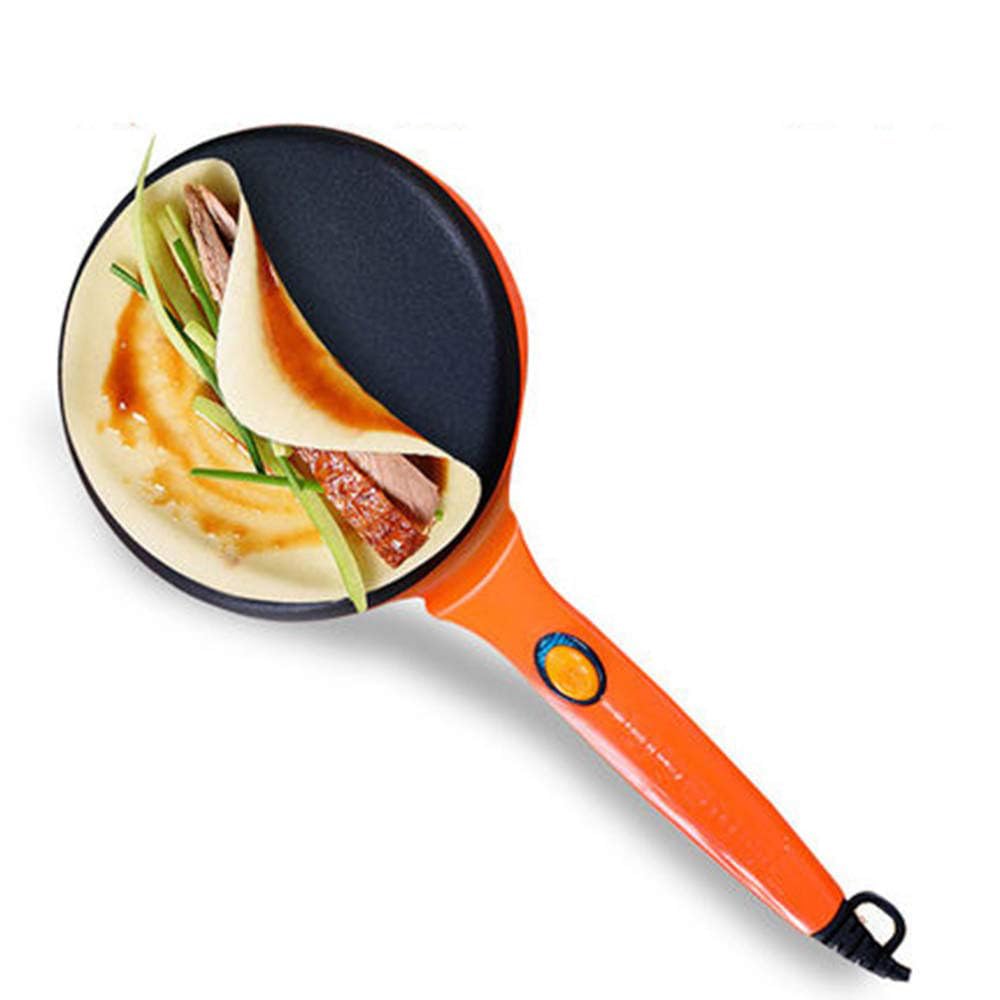 Non-Stick Electric Crepe Maker & Pancake Machine - 220V Household Baking Pan for Crepes, Pancakes, Chinese Spring Rolls & Thin Biscuits - Perfect for Breakfast, Brunch & Family Cooking