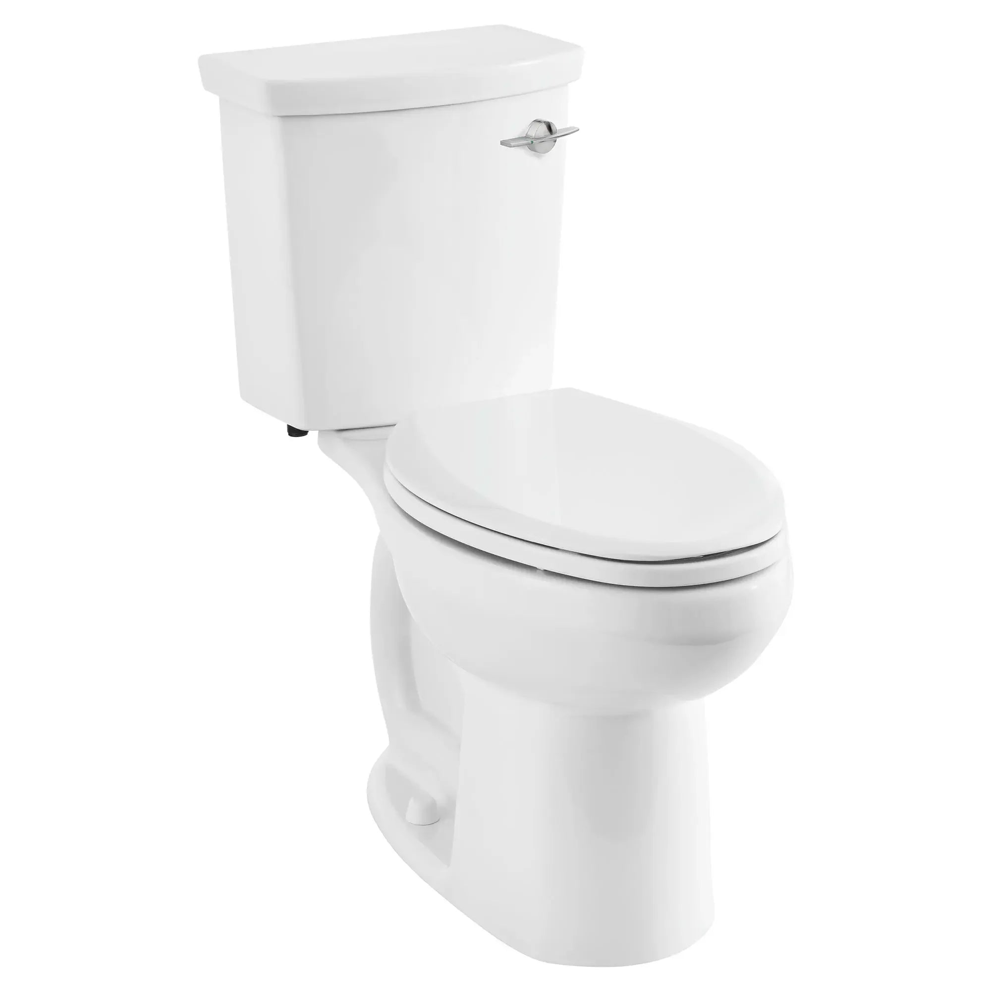 H2Option® ADA Compliant Dual Flush Elongated Toilet - 1.28/0.92 GPF (4.8/3.5 LPF) - Chair Height Right Hand Trip Lever - Water Efficient Bathroom Upgrade for Home & Commercial Use