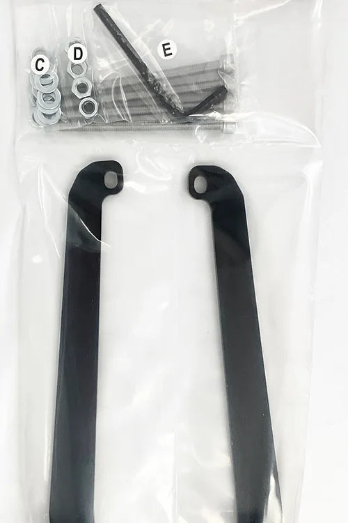 JL & JLU Front Brake Brackets & Bolts Kit - Heavy Duty Replacement Parts for Jeep Wrangler Off-Roading & Trail Adventures