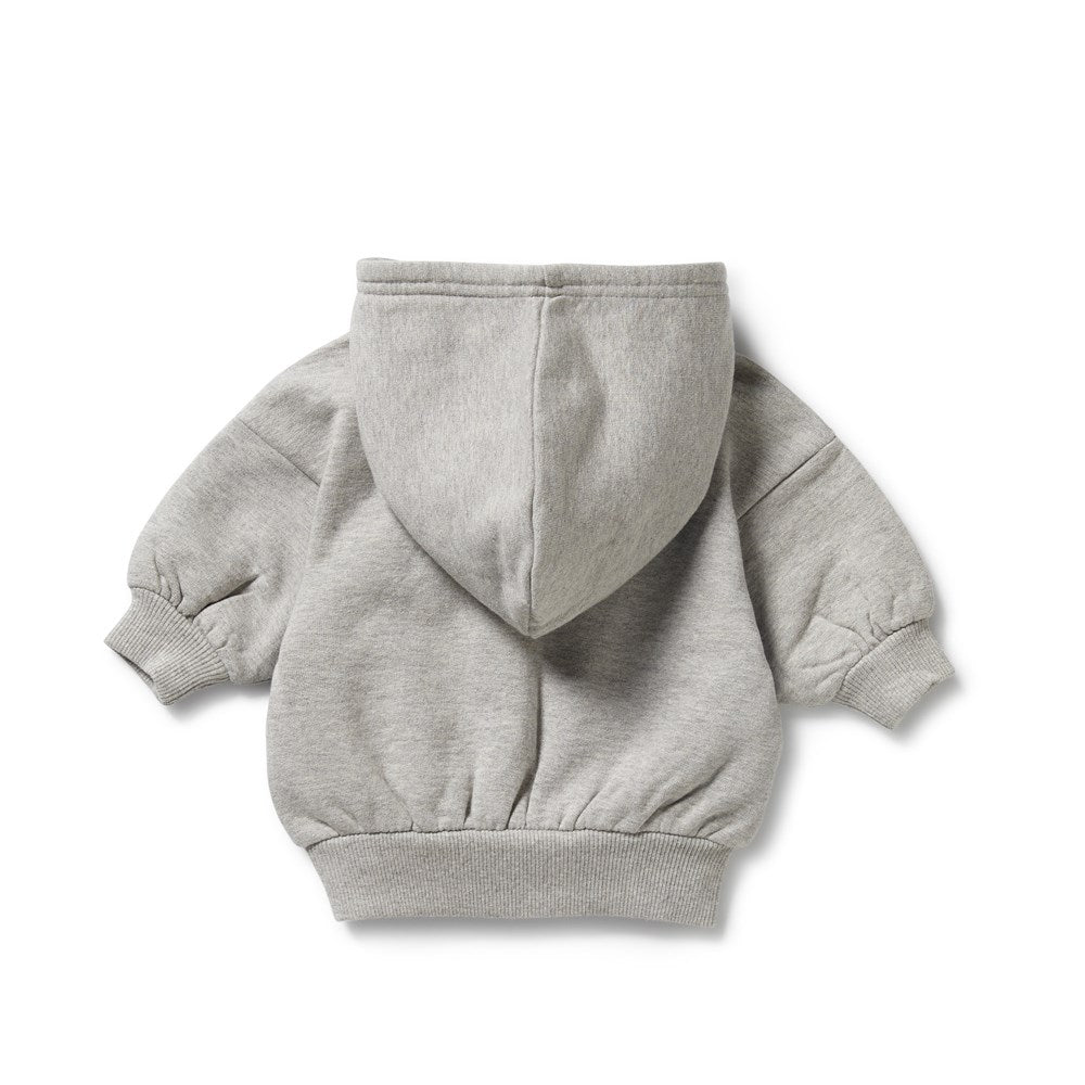 Organic Charcoal Terry Hooded Sweatshirt for Men & Women - Soft & Comfortable Pullover for Casual Wear, Gym, and Outdoor Activities