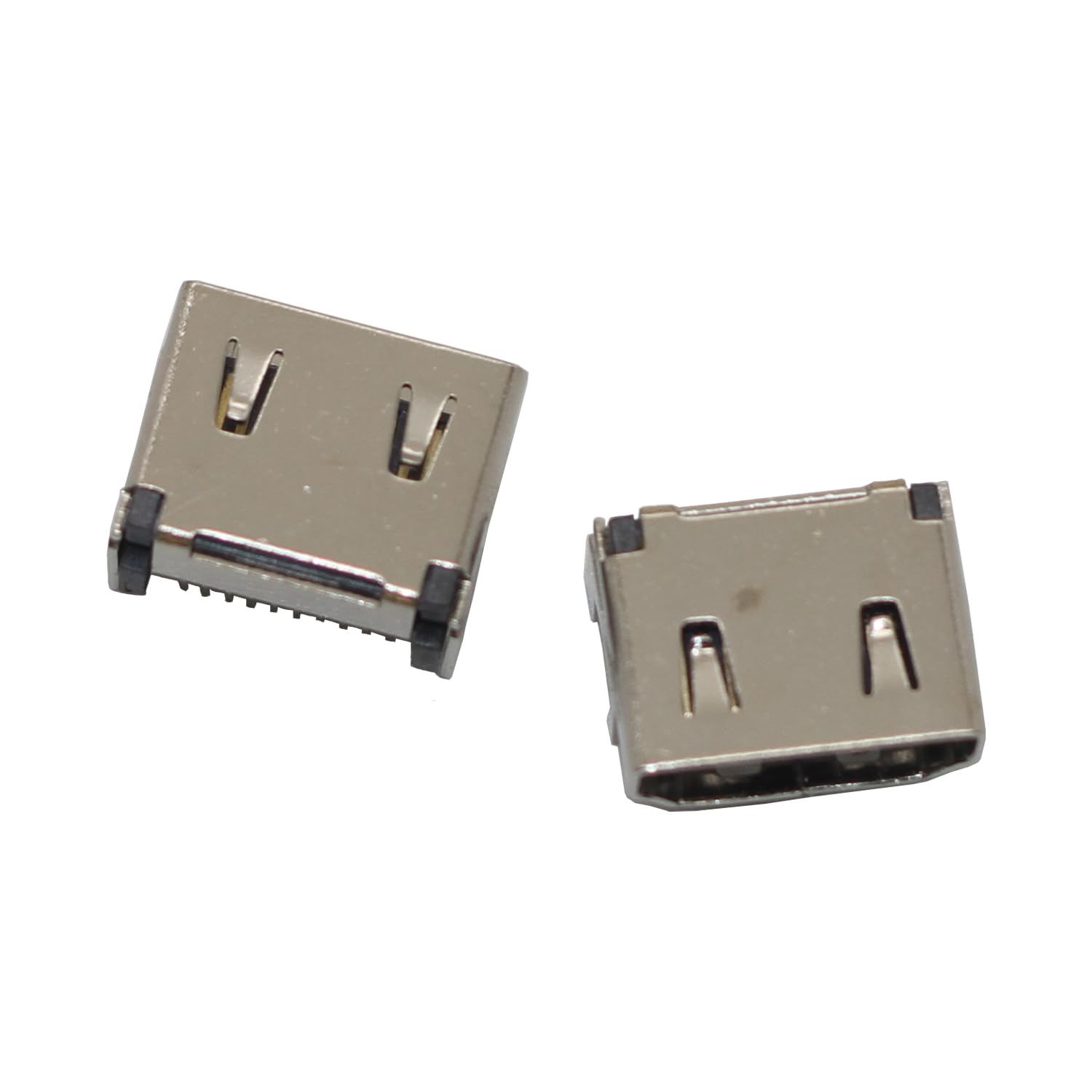 Mustpoint 2X Black HDMI Port Connector Socket Replacement for Microsoft Xbox 360 Slim Console - Repair & Upgrade Gaming Accessories for Enhanced Visual Experience