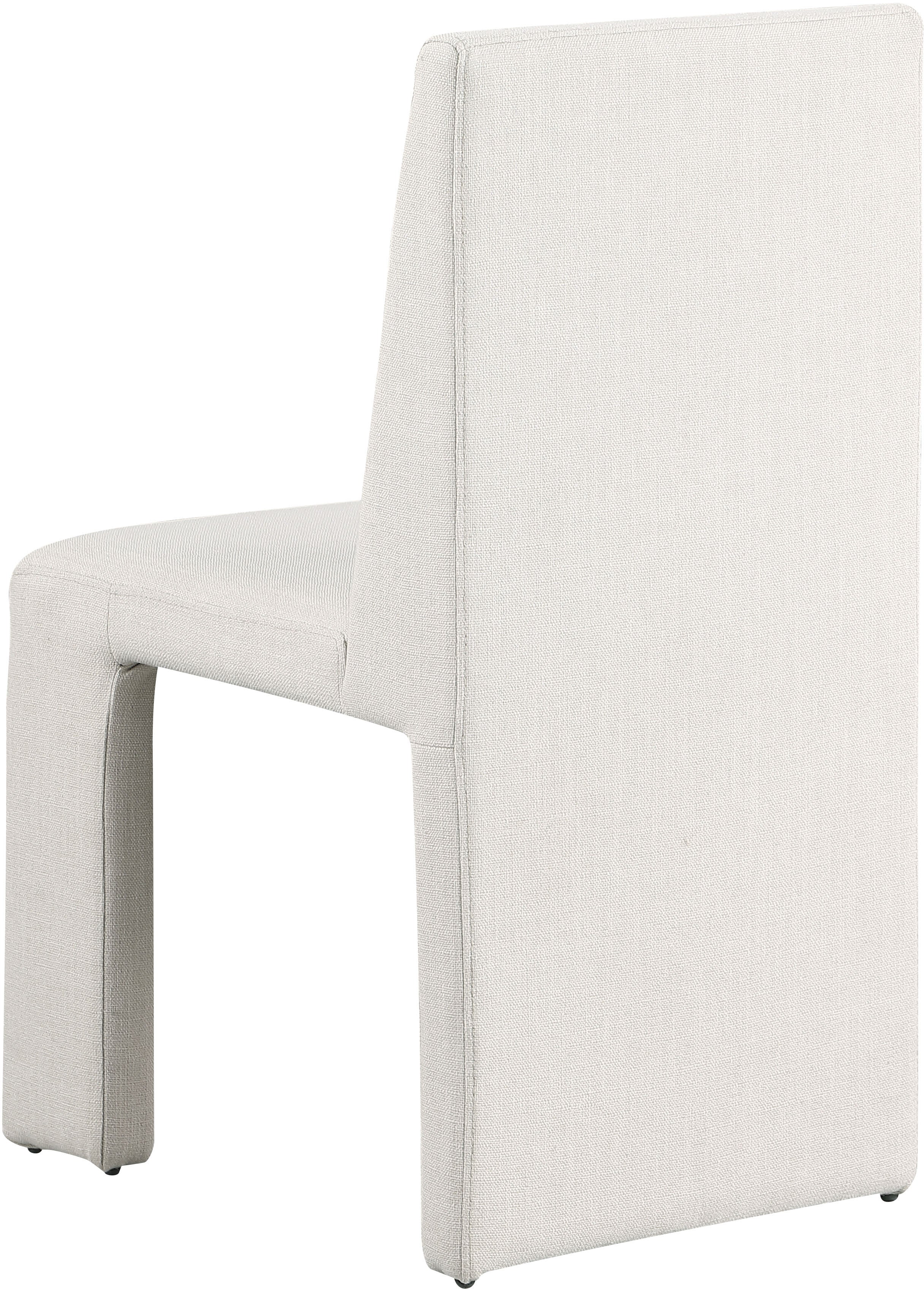 Benson Linen Textured Fabric Dining Chair - Modern Farmhouse Style Upholstered Seat for Kitchen, Dining Room & Home Decor | Comfortable & Durable