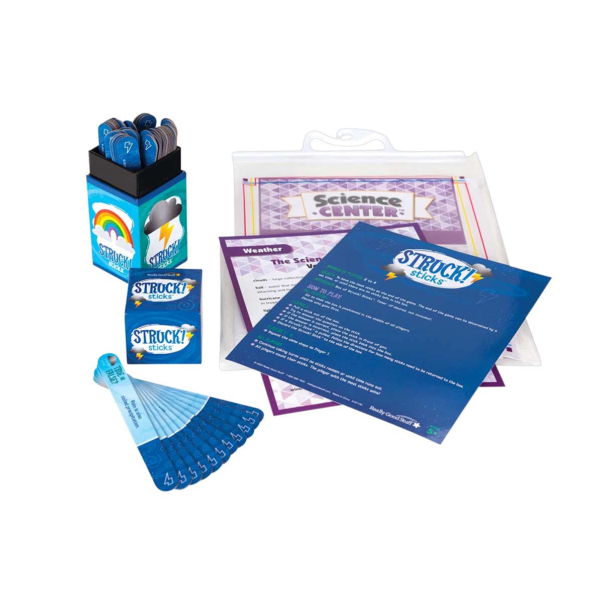 Weather Science Center for Kids - Educational STEM Learning Kit for Classroom & Home - Explore Climate, Seasons & Meteorology for Ages 6-12